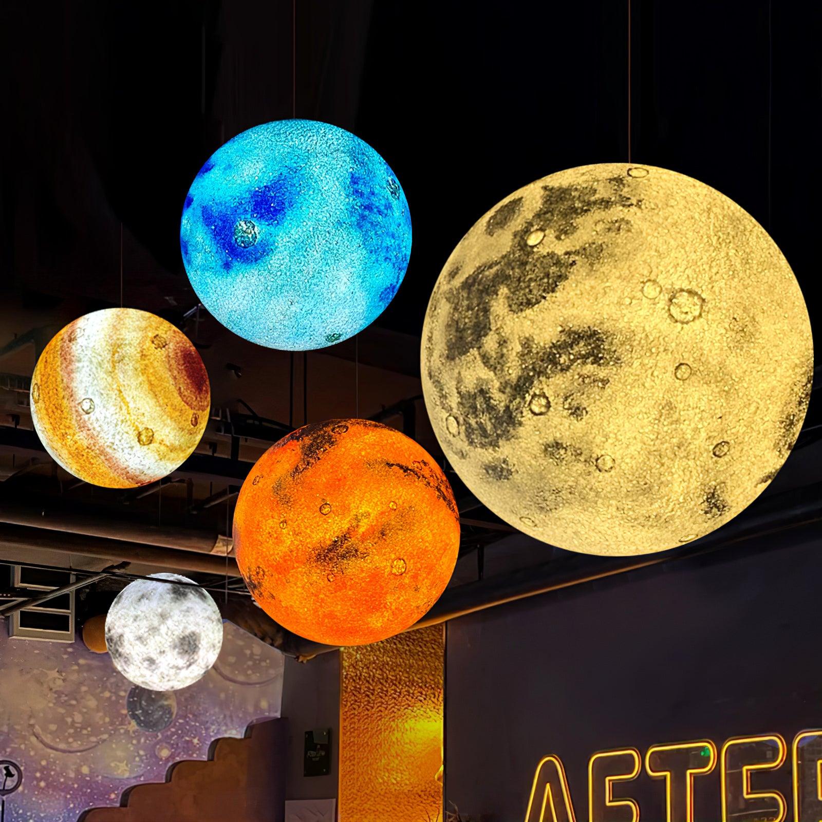 CosmoSphere Planetary Pendant Light - Image 16