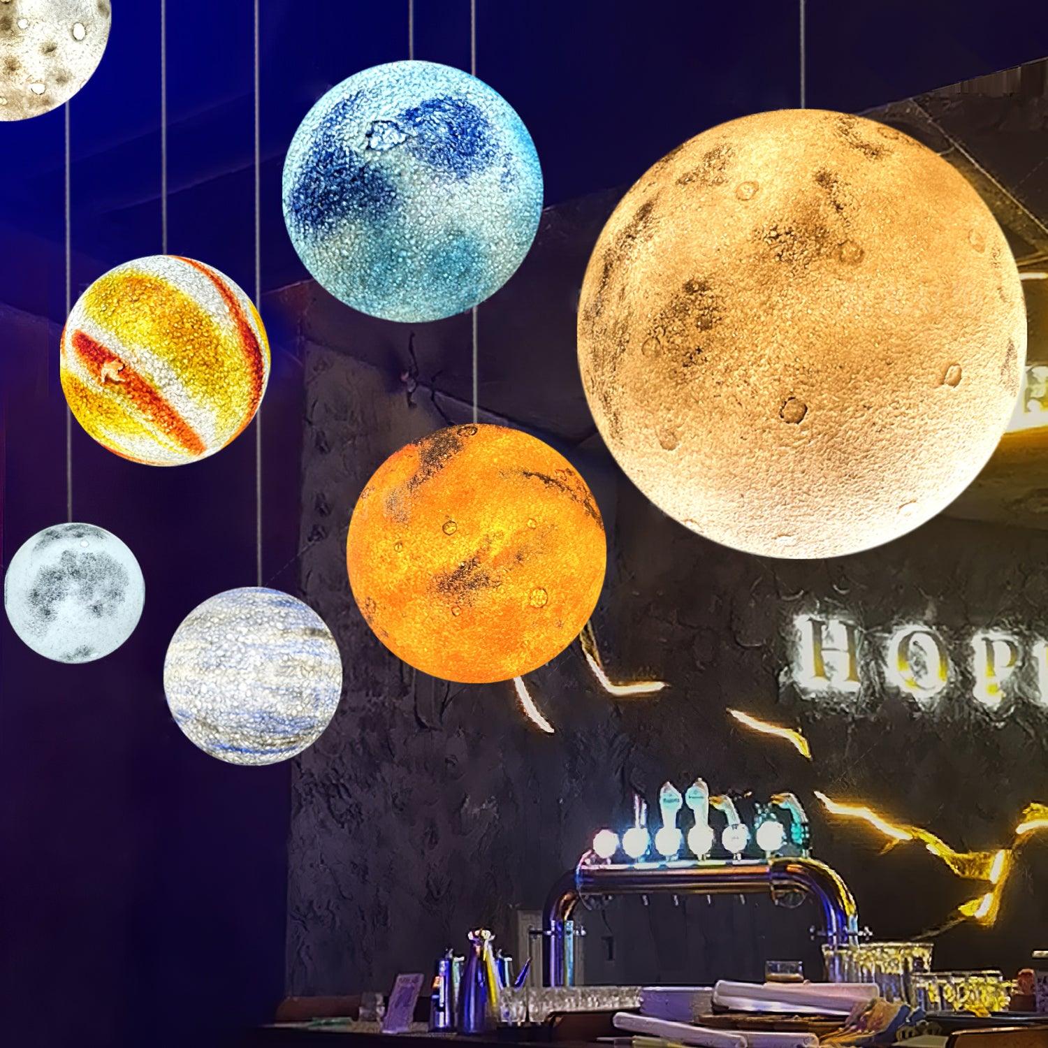 CosmoSphere Planetary Pendant Light - Image 52