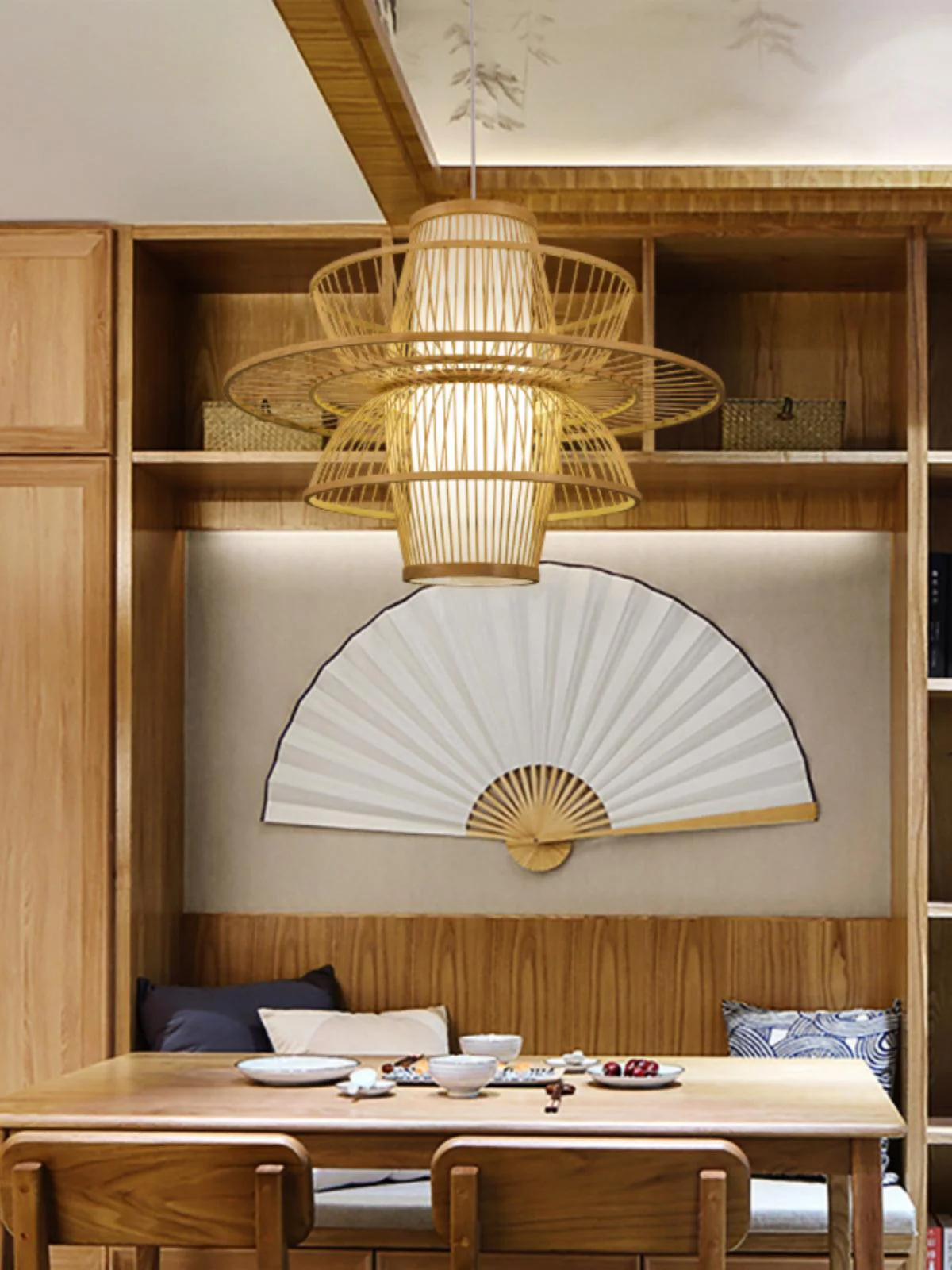 Covarir Handmade Sigyn Bamboo Pendant Lamp - Image 8