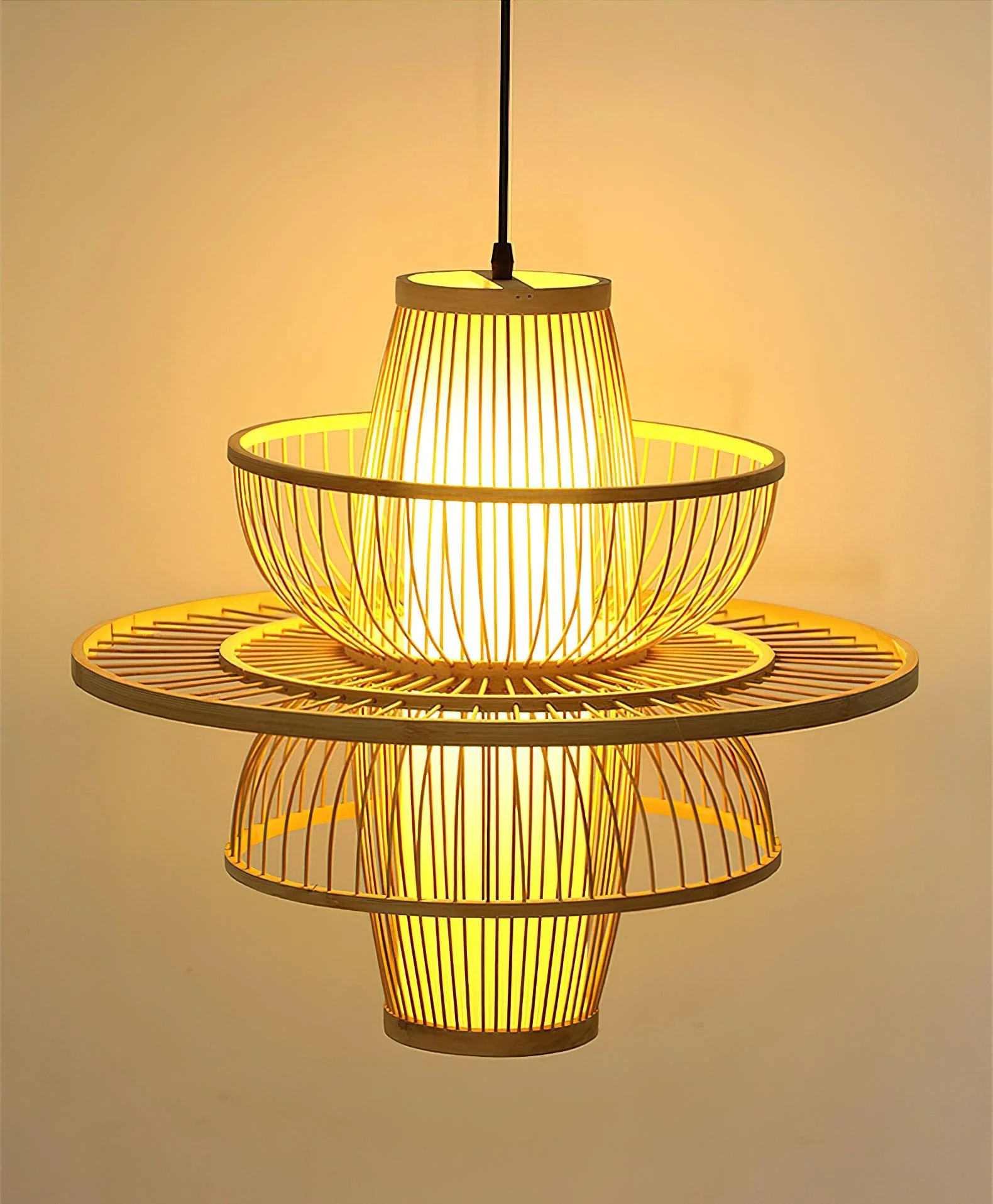 Covarir Handmade Sigyn Bamboo Pendant Lamp - Image 9