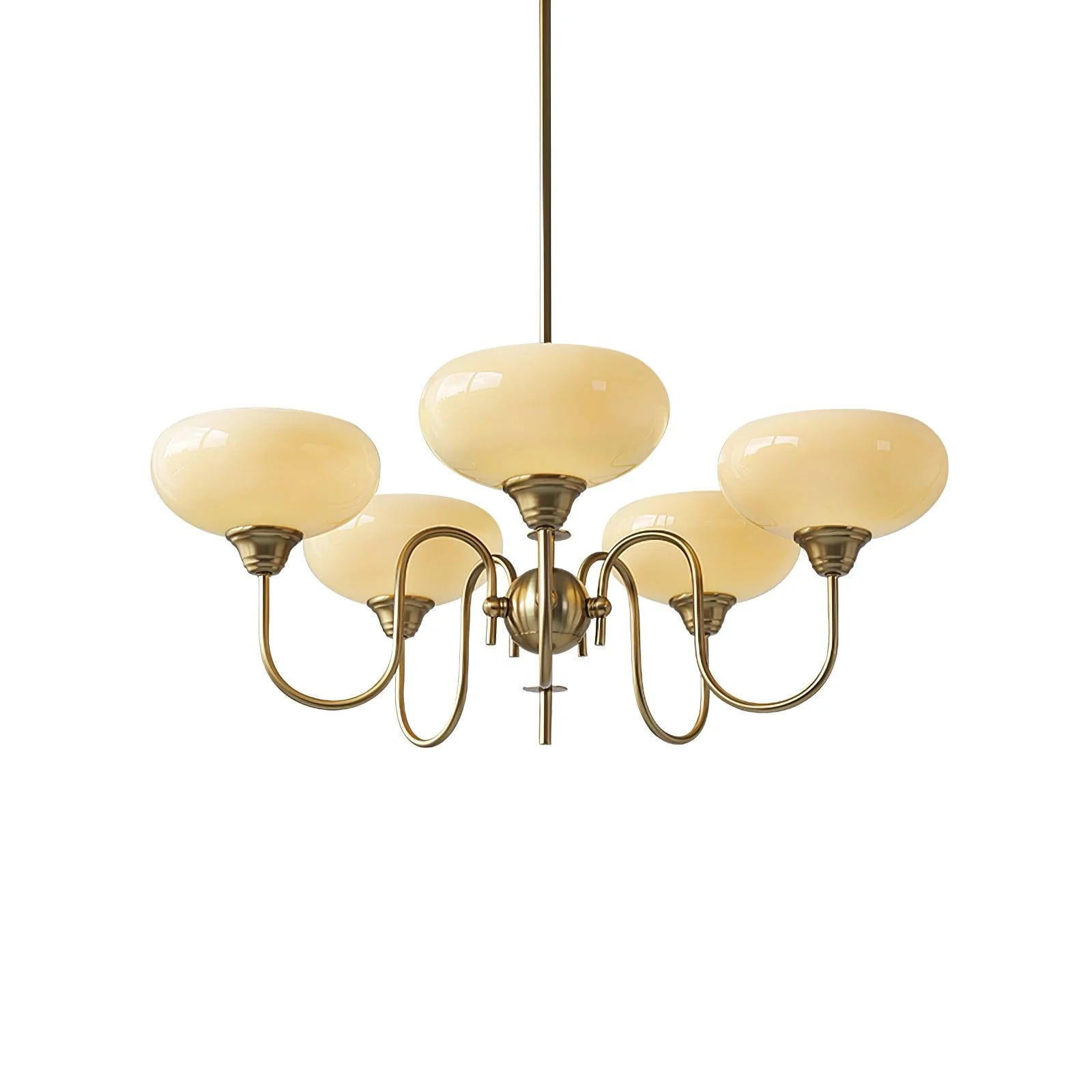 Creamy Persimmon Chandelier - Image 3