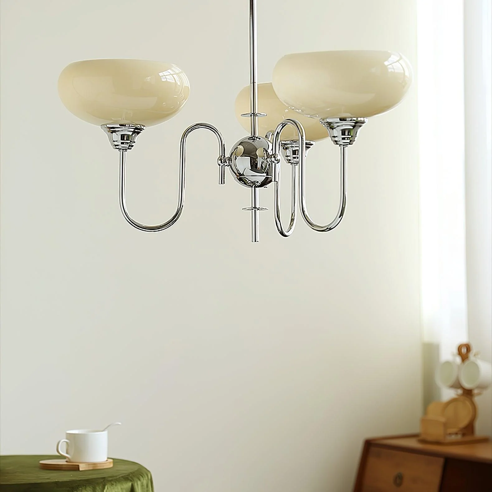Creamy Persimmon Chandelier - Image 34