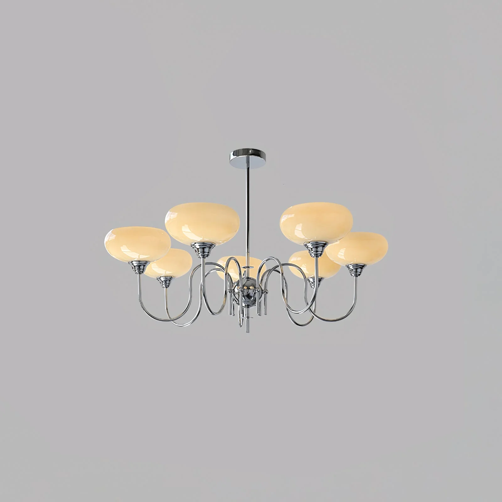 Creamy Persimmon Chandelier - Image 65