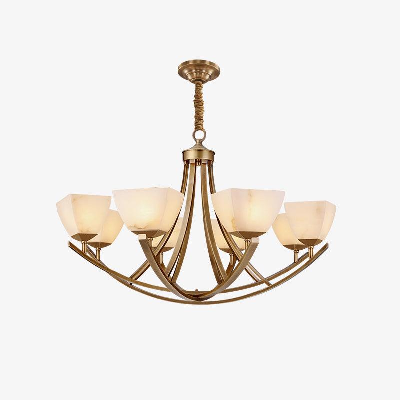 Crown Classic Brass Chandelier - Image 16