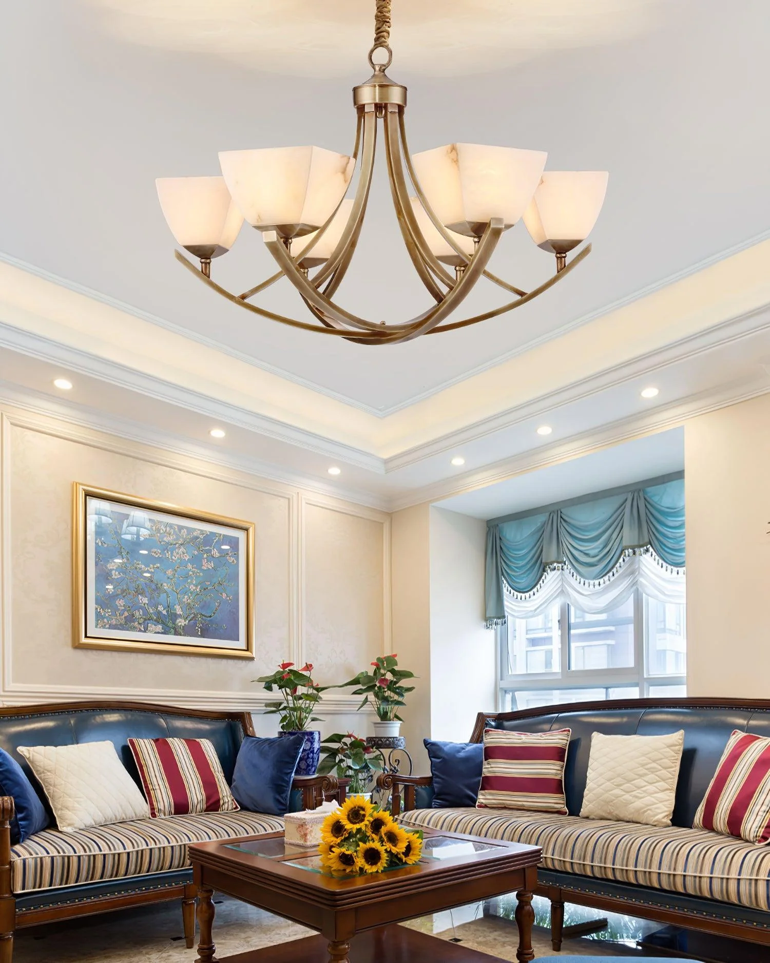 Crown Classic Brass Chandelier - Image 21