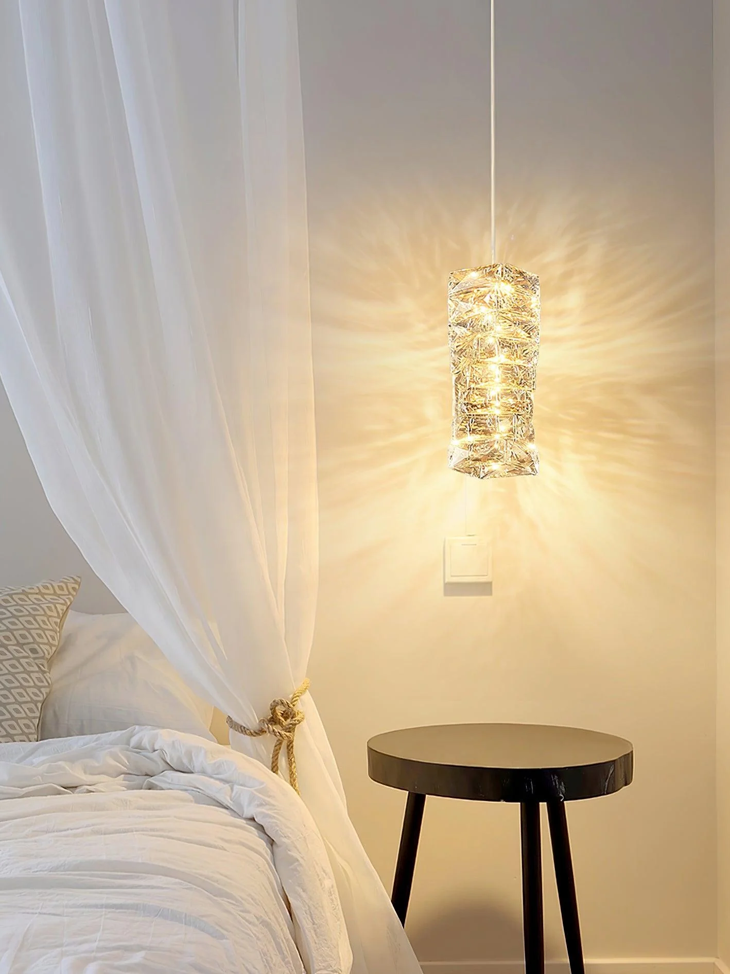 Crysta Luxury Crystal Pendant Lamp - Image 2