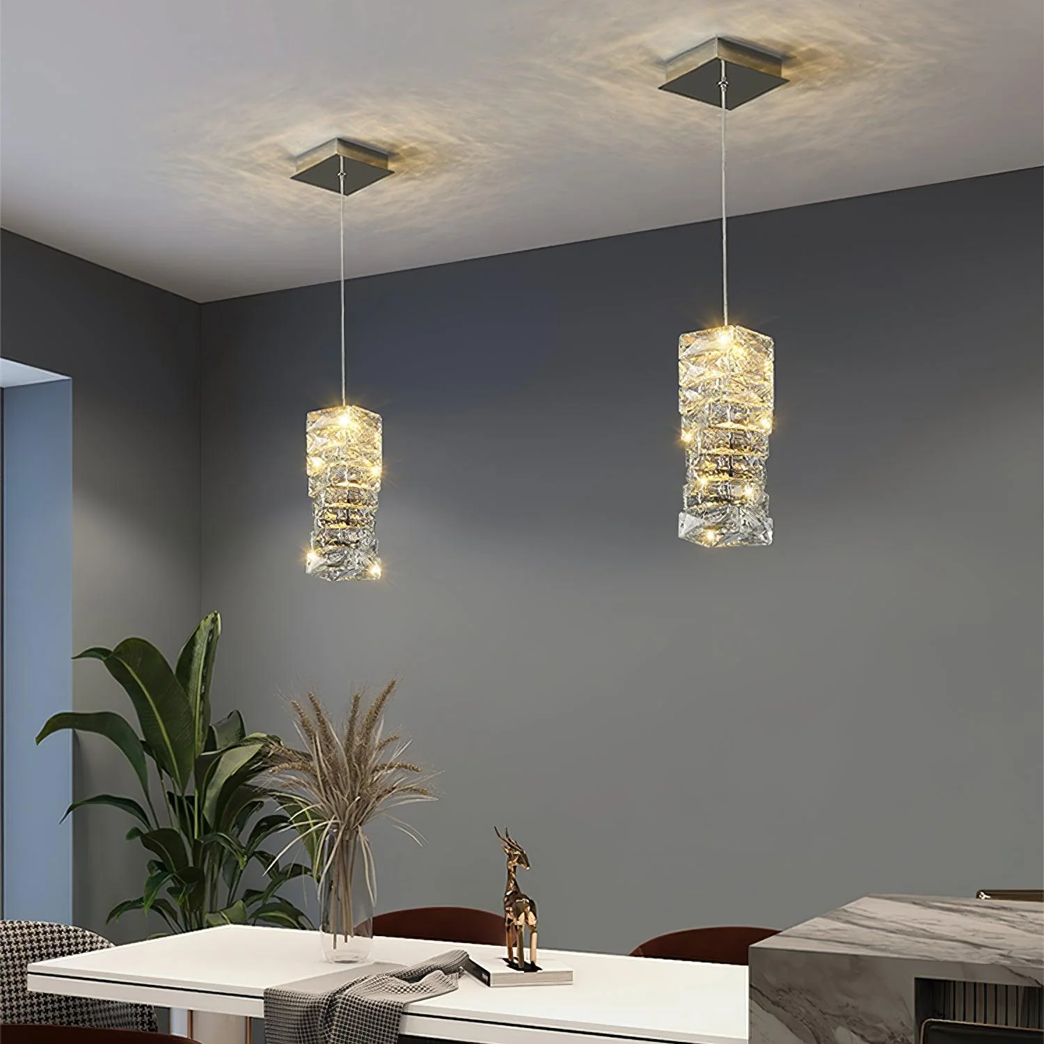 Crysta Luxury Crystal Pendant Lamp - Image 26