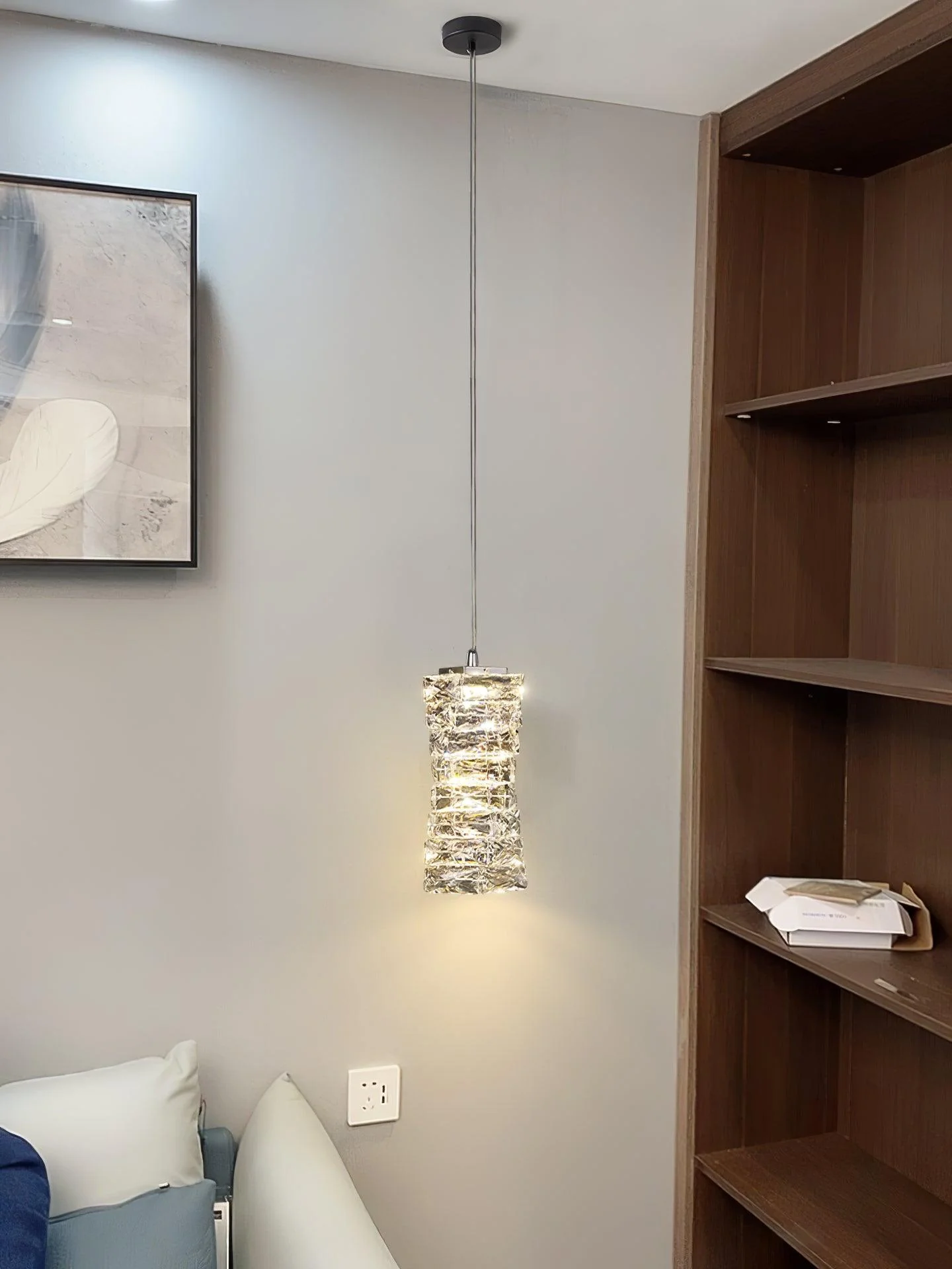 Crysta Luxury Crystal Pendant Lamp - Image 3