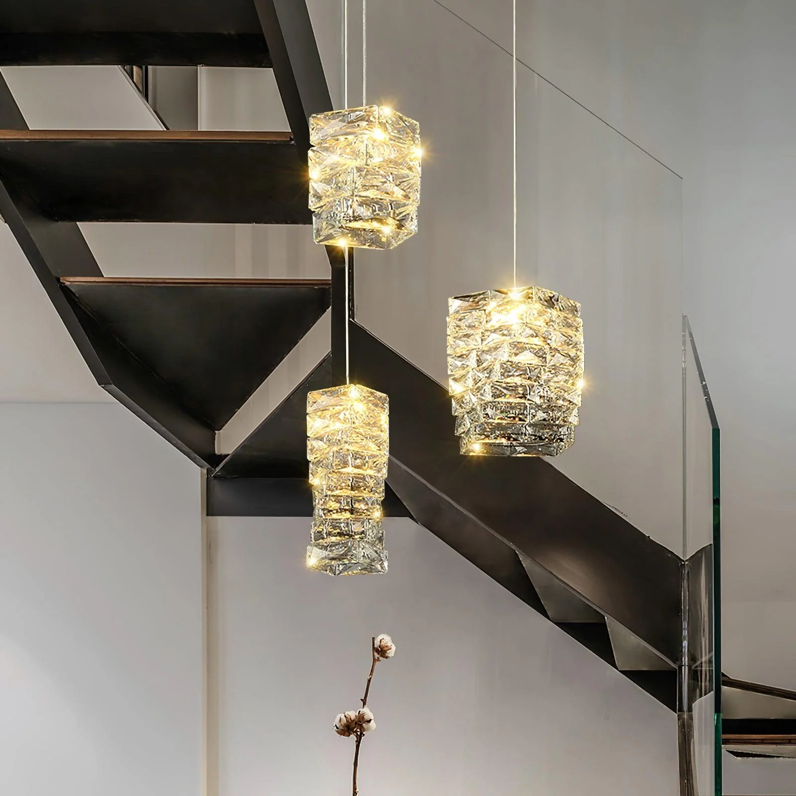 Crysta Luxury Crystal Pendant Lamp - Image 4