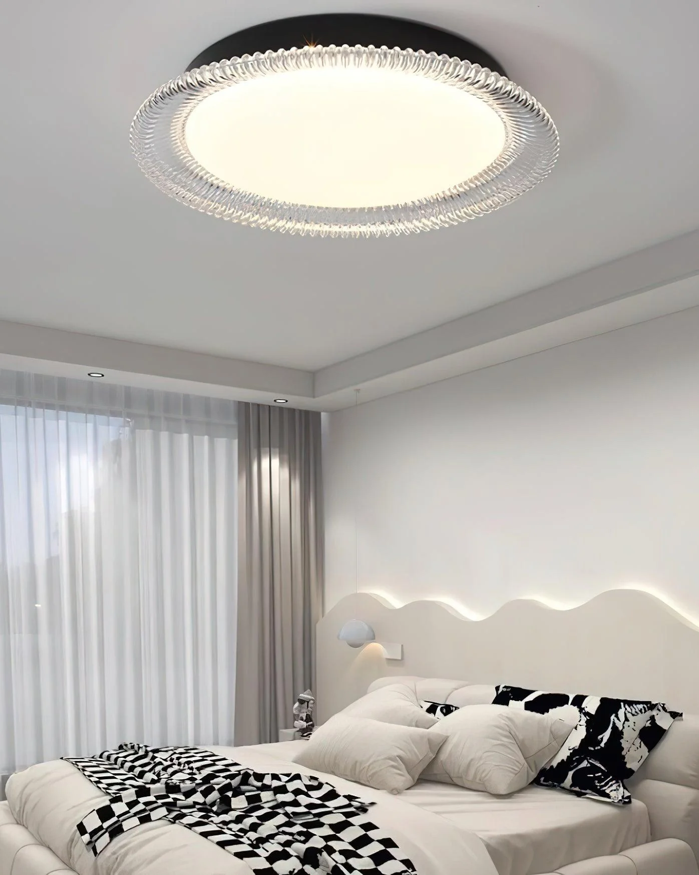 Crystaline Minimalist Aluminum Ceiling Lamp - Image 12