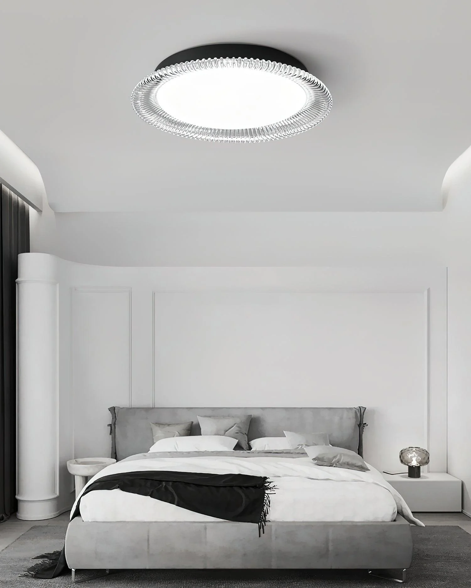 Crystaline Minimalist Aluminum Ceiling Lamp - Image 13