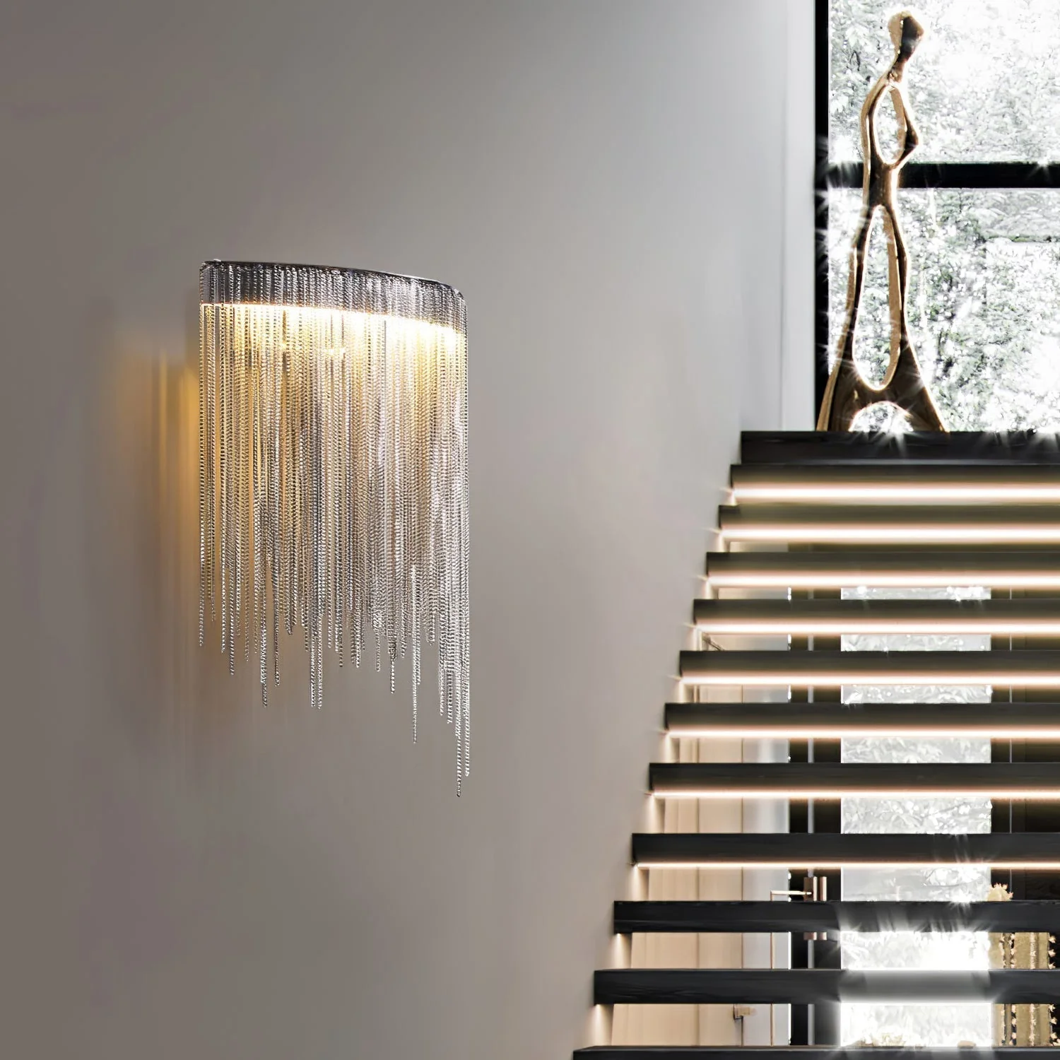 Cryste Steel Elegant Wall Lamp - Image 15