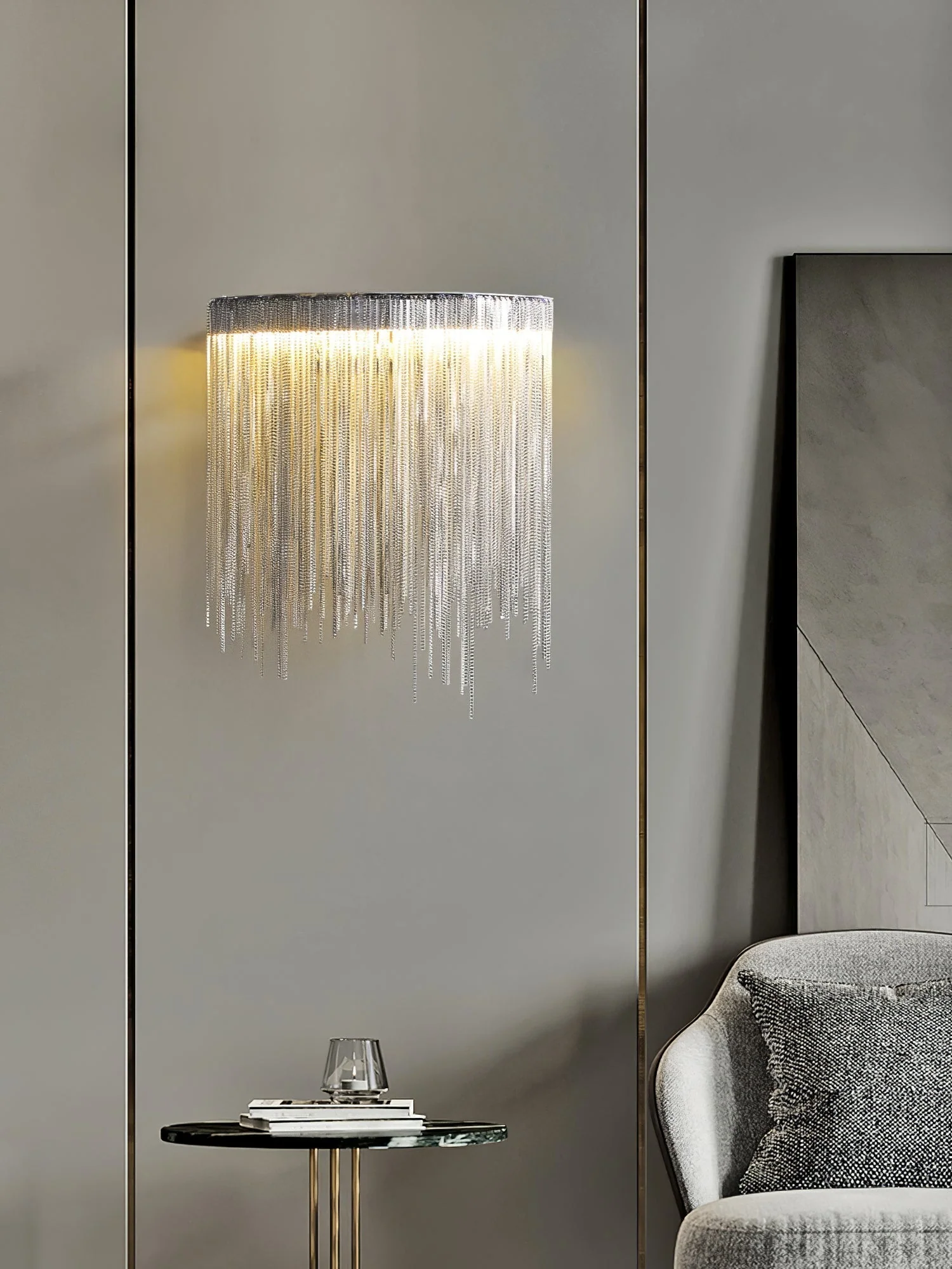 Cryste Steel Elegant Wall Lamp - Image 5