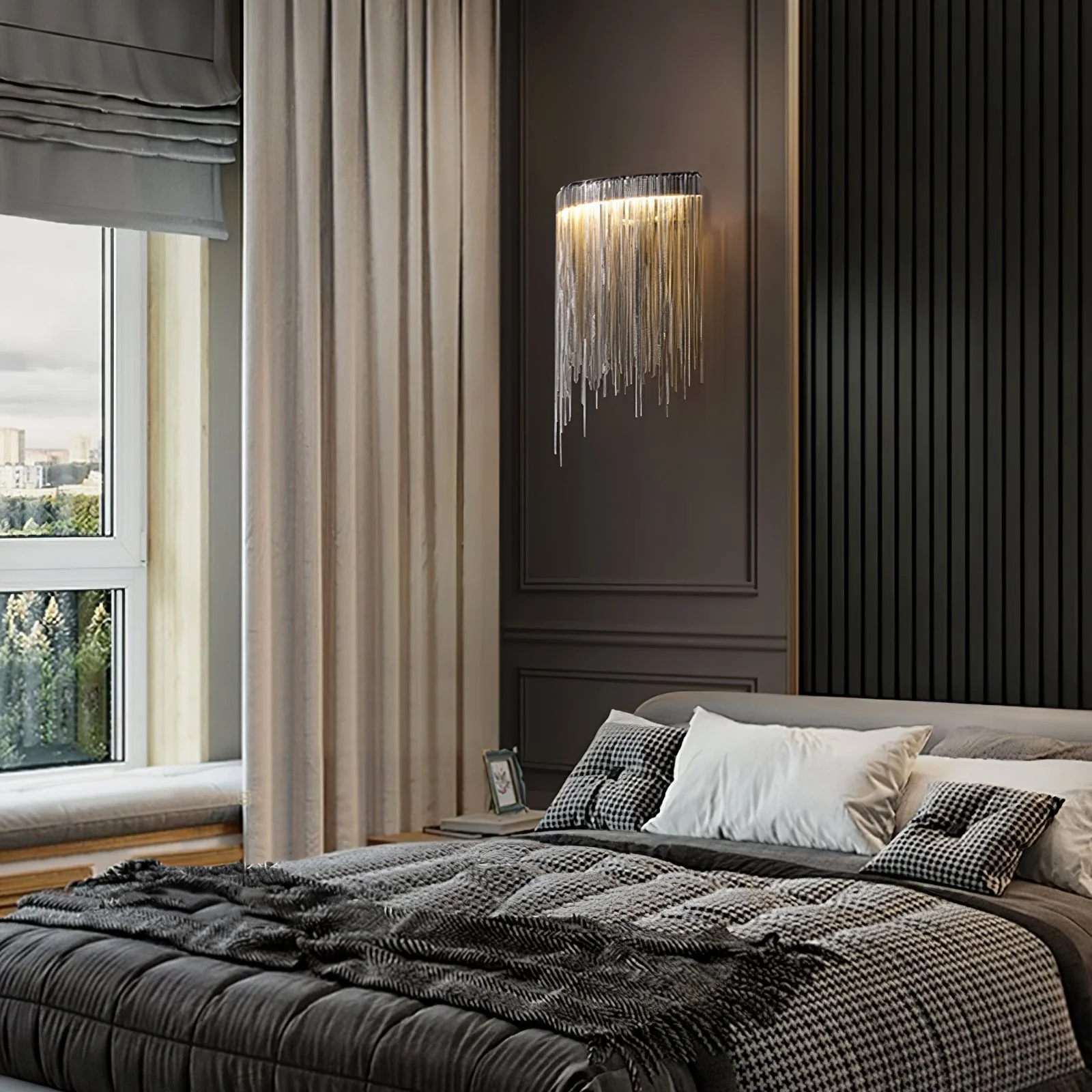 Cryste Steel Elegant Wall Lamp - Image 9