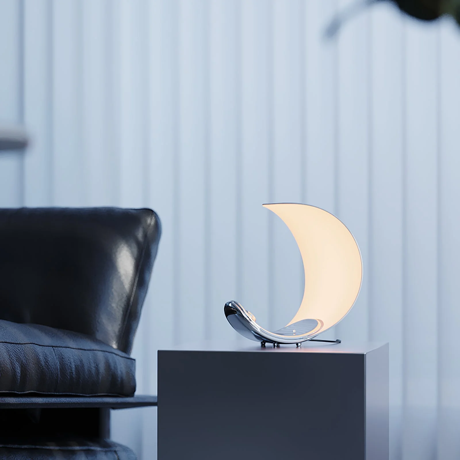 Curved Modern Table Lamp - Image 4