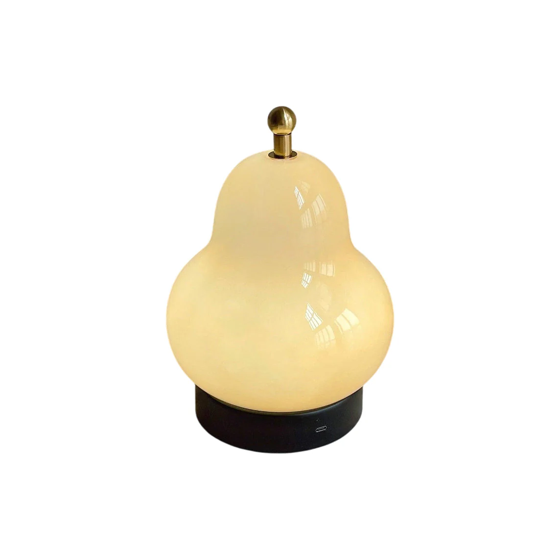 Cute Modern Glass Table Lamp