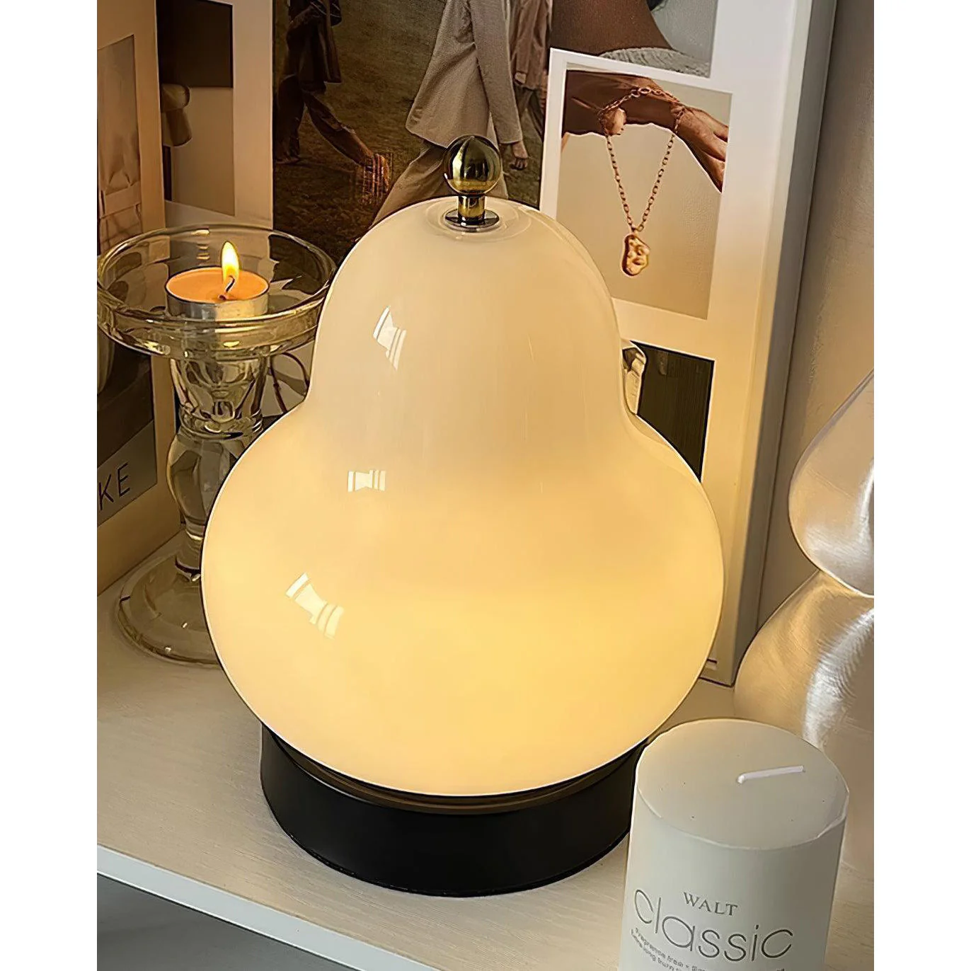 Cute Modern Glass Table Lamp - Image 3