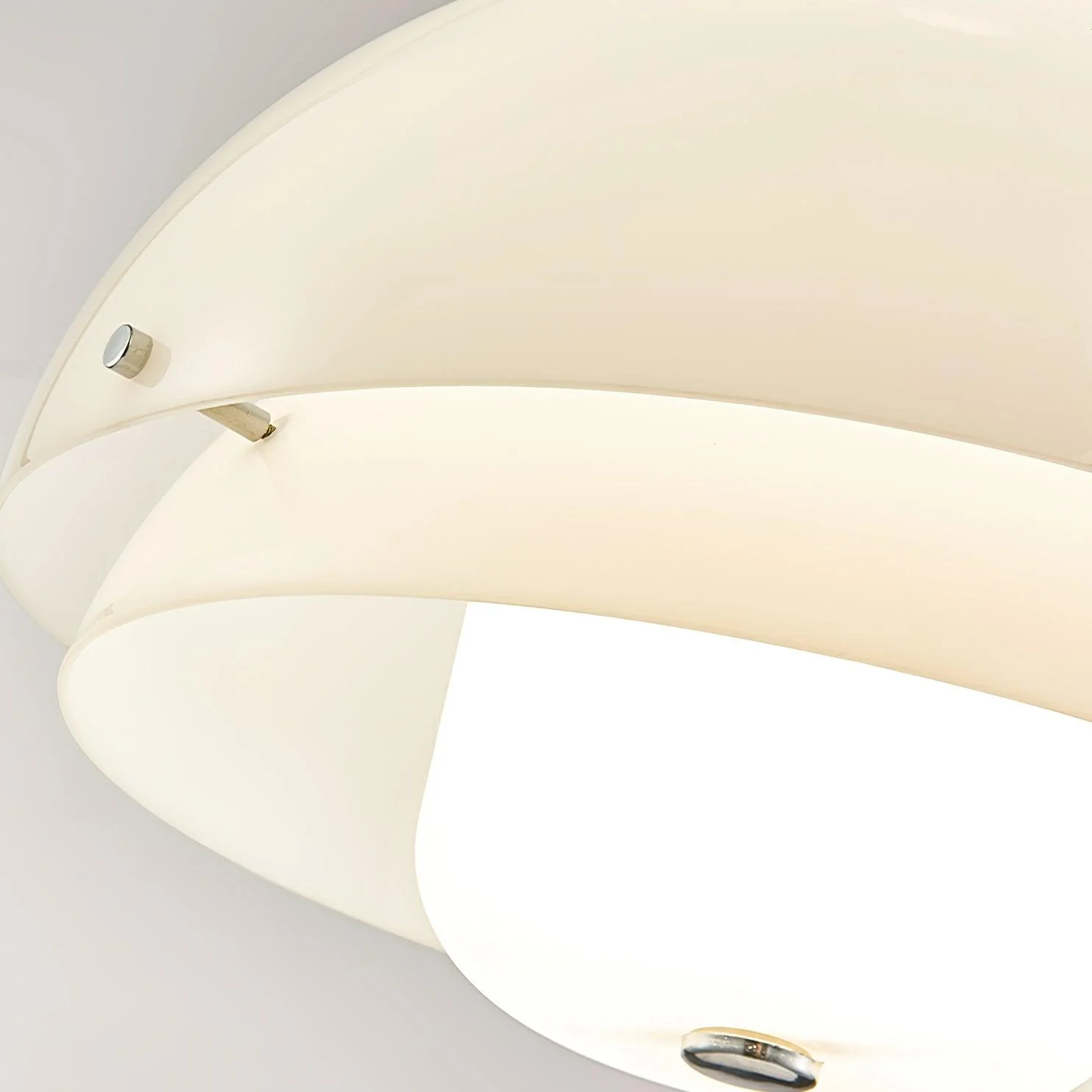 Cuthean Unique Milk White Glass Pendant Lamp - Image 11