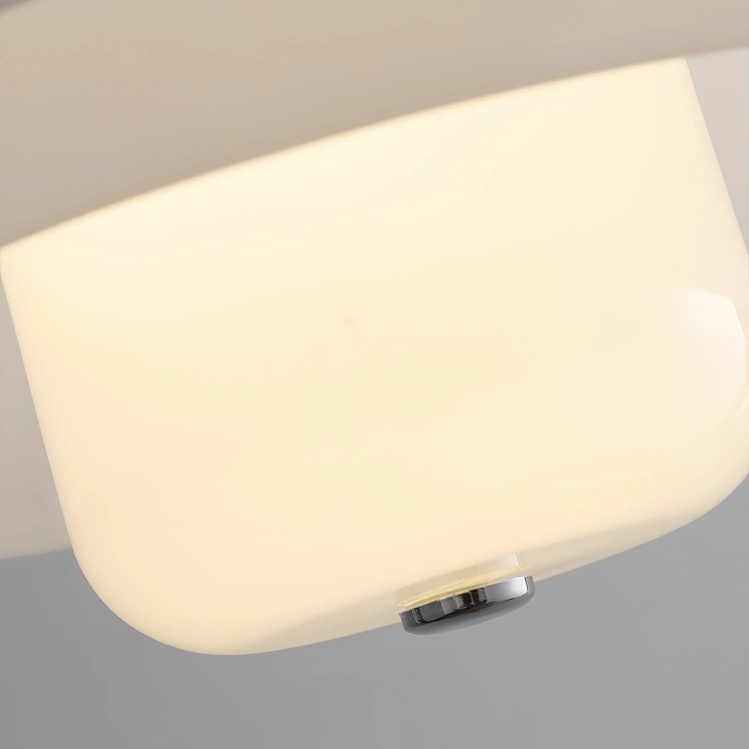 Cuthean Unique Milk White Glass Pendant Lamp - Image 14