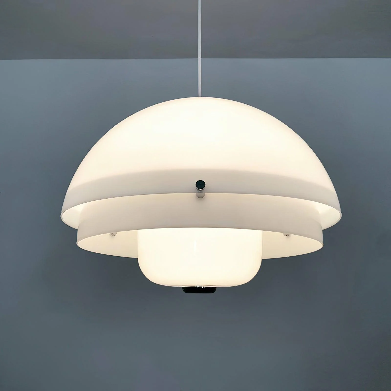 Cuthean Unique Milk White Glass Pendant Lamp - Image 15
