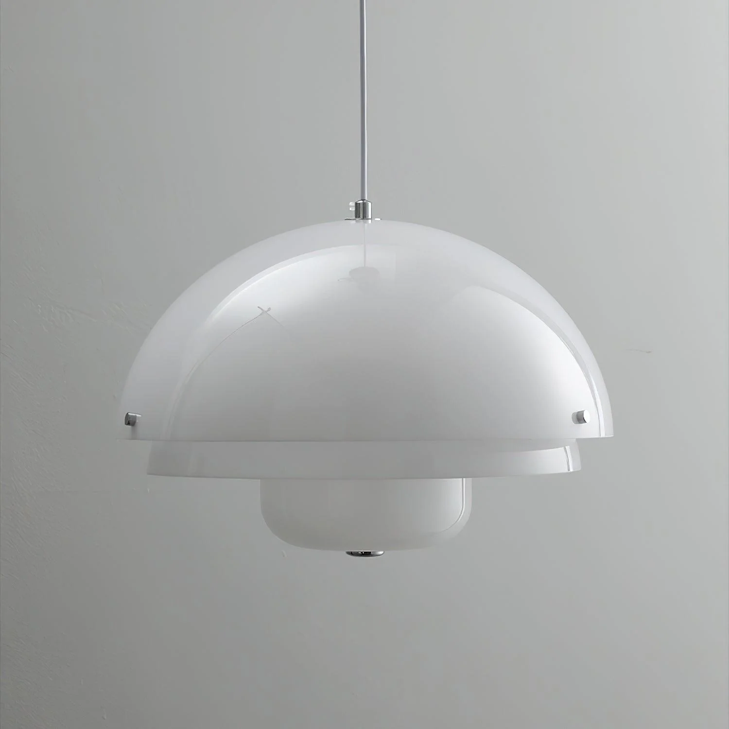 Cuthean Unique Milk White Glass Pendant Lamp - Image 18
