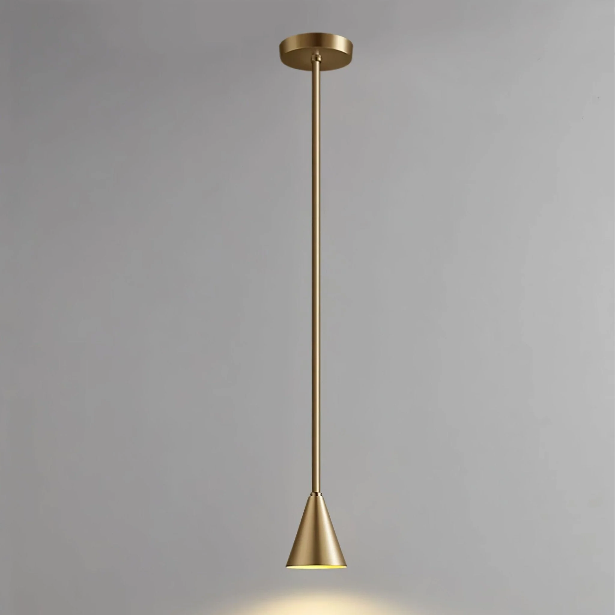 Cutheion Modern Minimalist Brass Pendant Light - Image 16