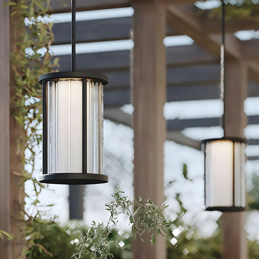 Cylinder Floor Lamp American Vintage Crystal - Image 4