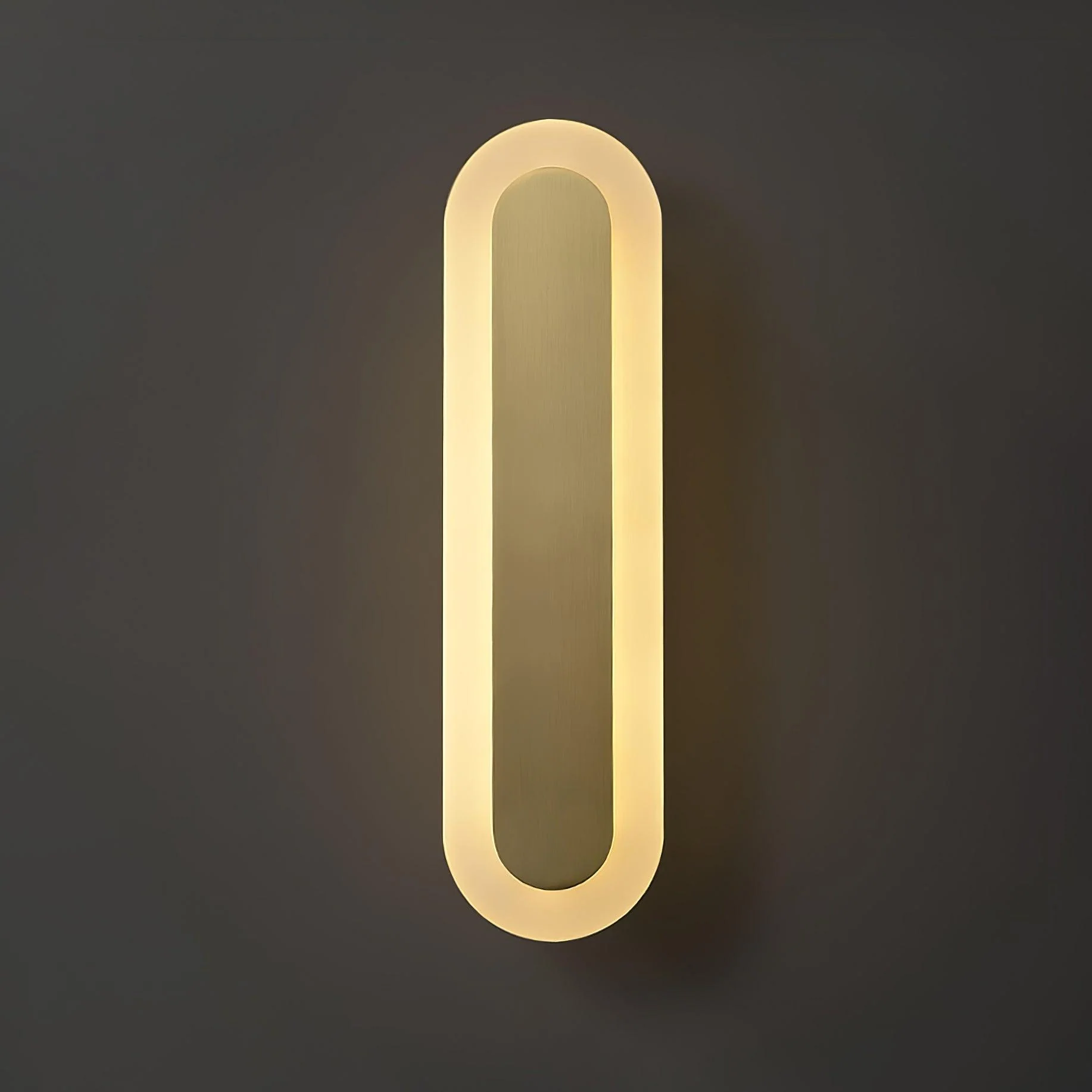 Daba Modern Minimalist Brass Wall Lamp - Image 11