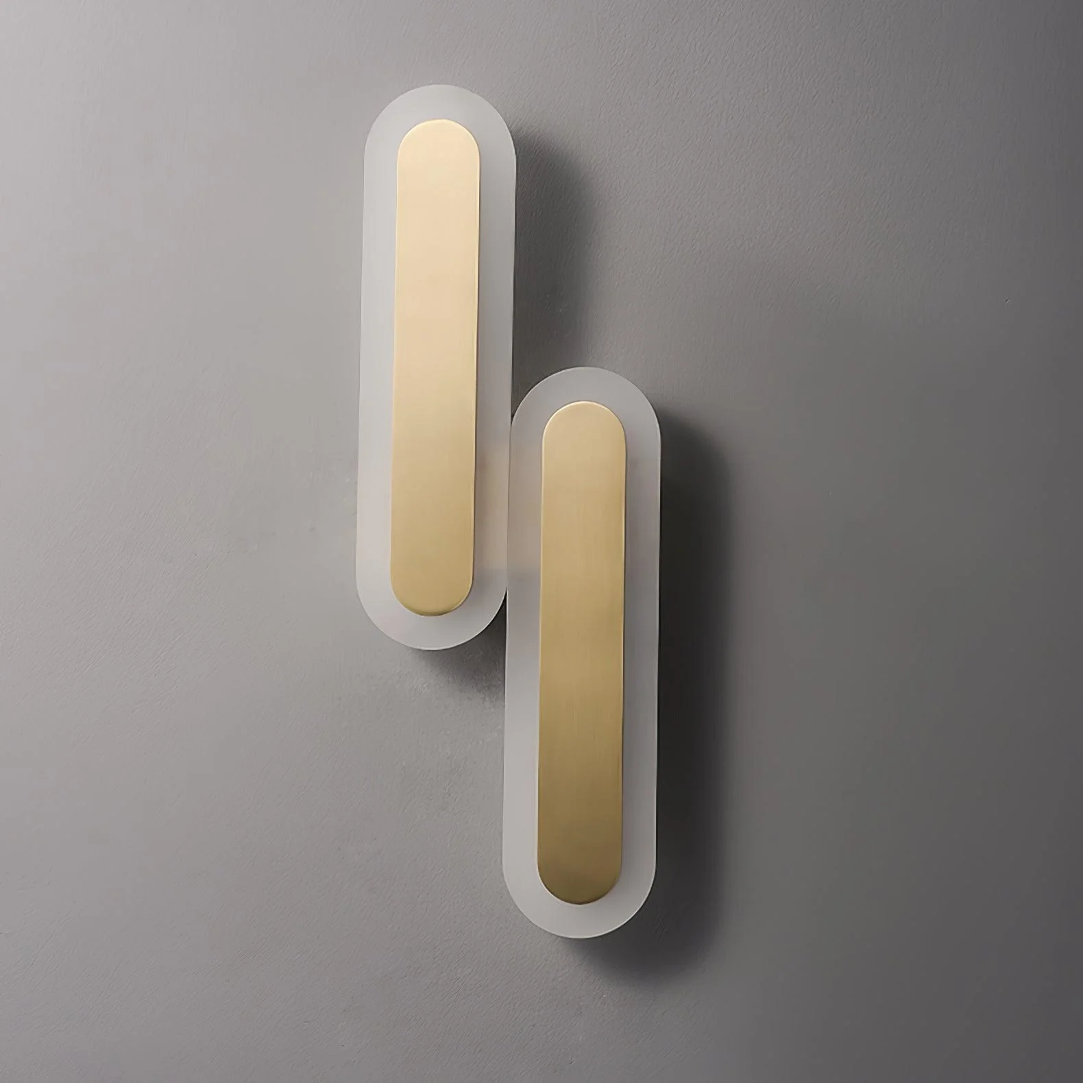 Daba Modern Minimalist Brass Wall Lamp - Image 30