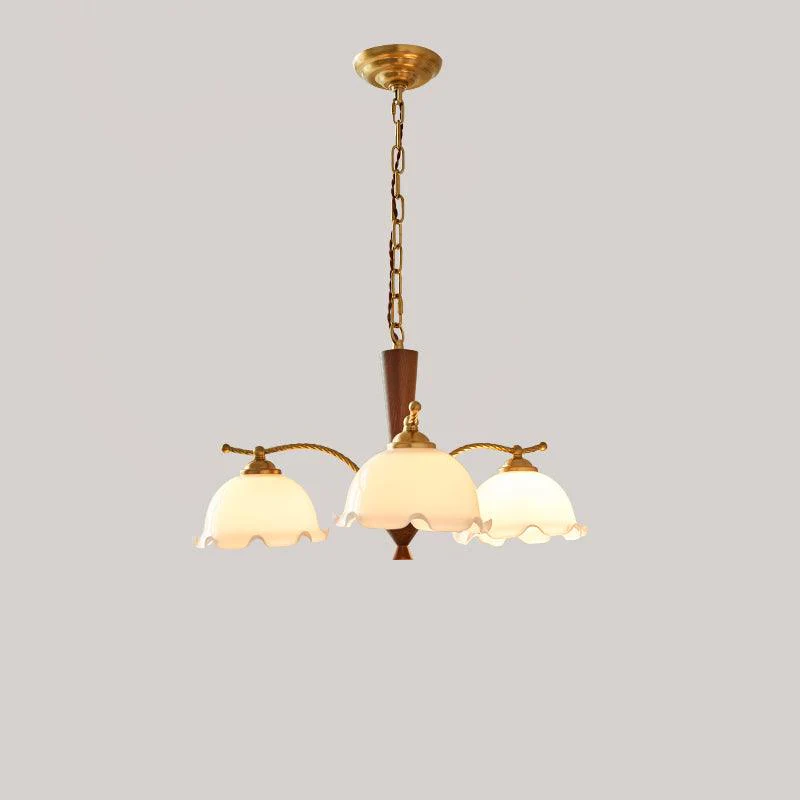 Daisy Vintage Glass Chandelier - Image 17