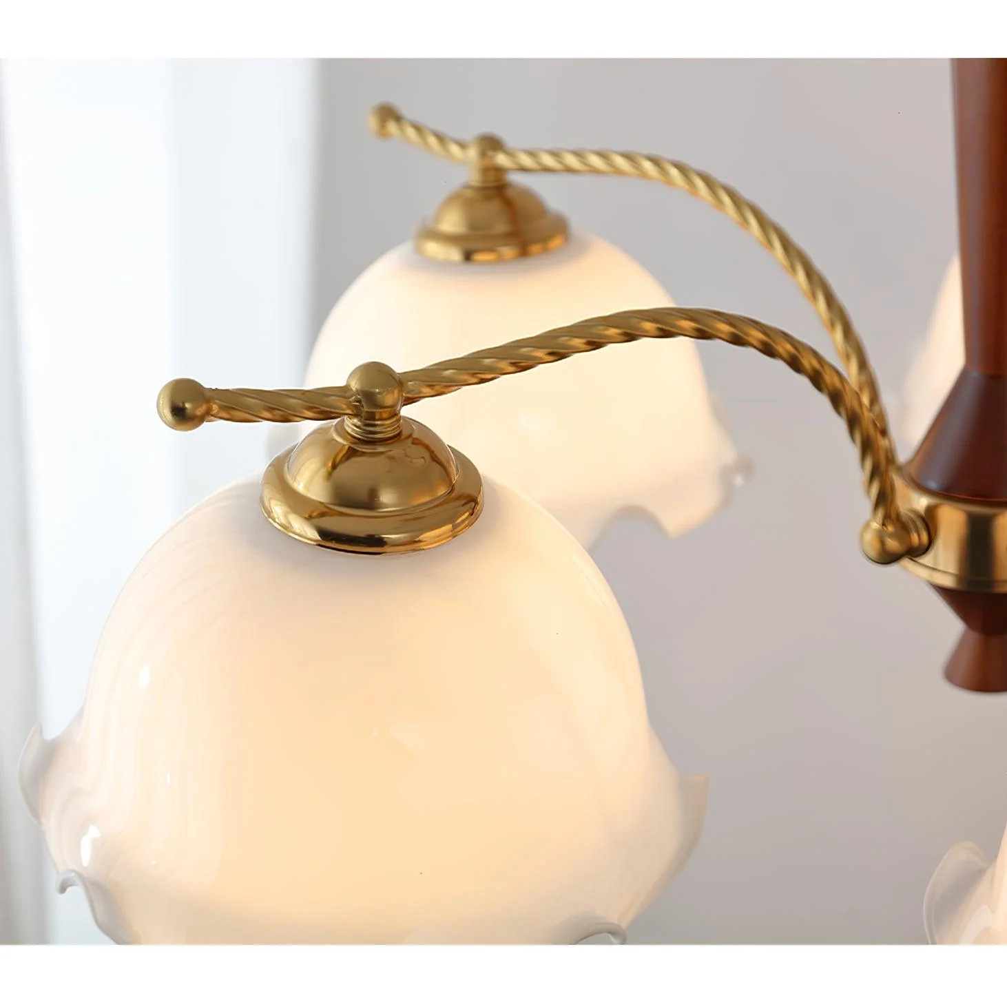 Daisy Vintage Glass Chandelier - Image 30