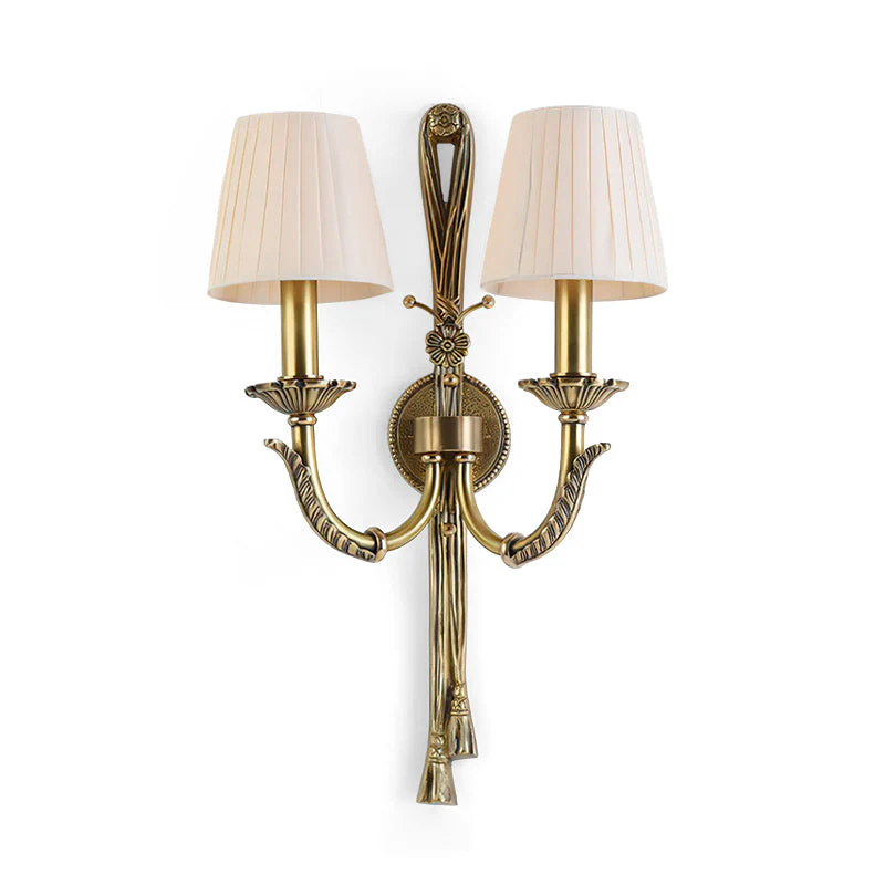 Danbury Contemporary Brass Wall Light - Image 10