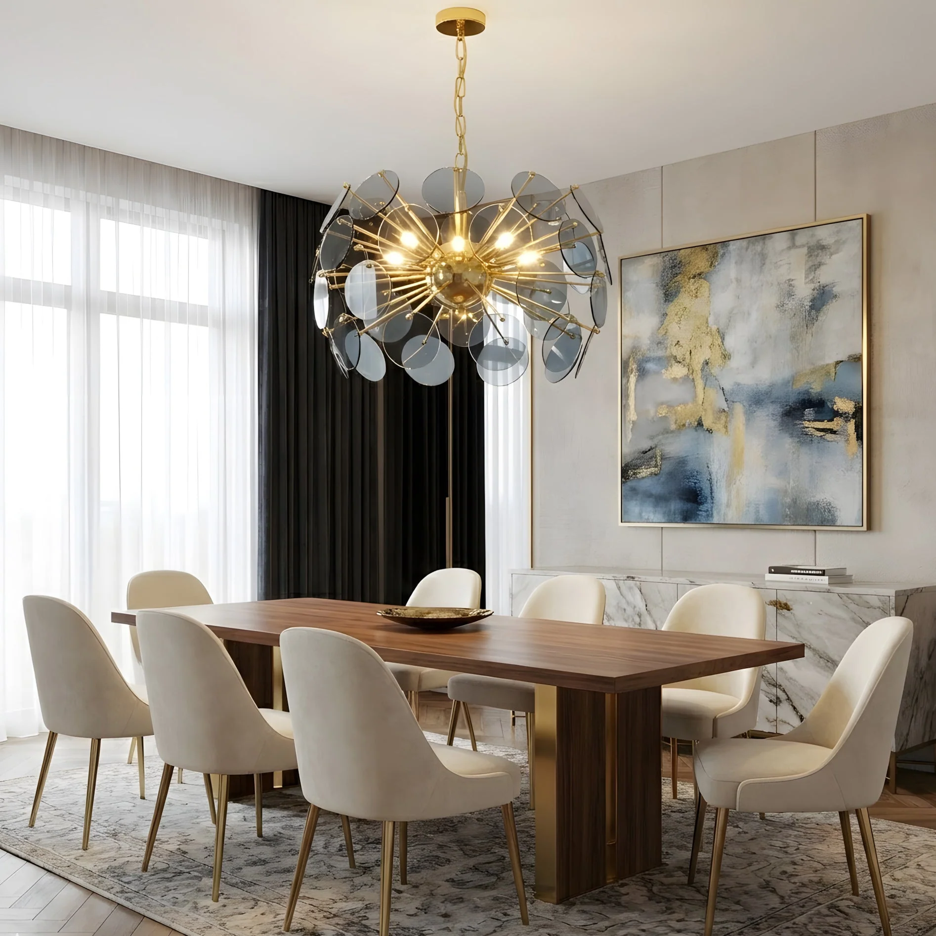 Dandelion Modern Chandelier - Image 3