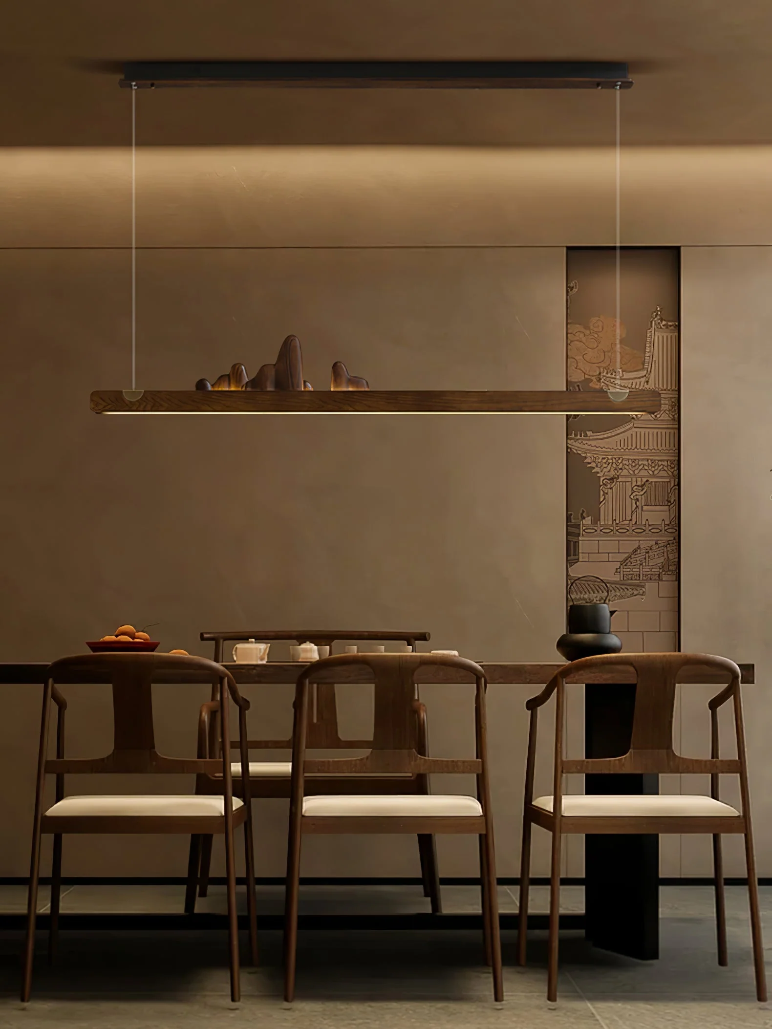 Daniel Modern Wood Pendant Light - Image 26