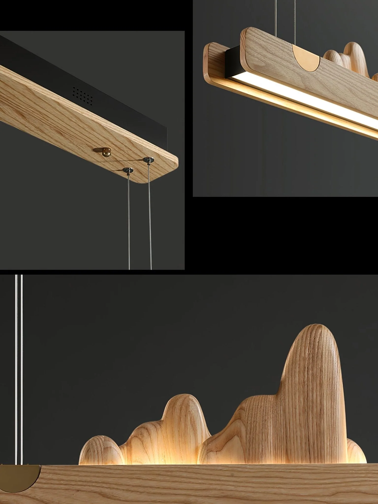 Daniel Modern Wood Pendant Light - Image 28