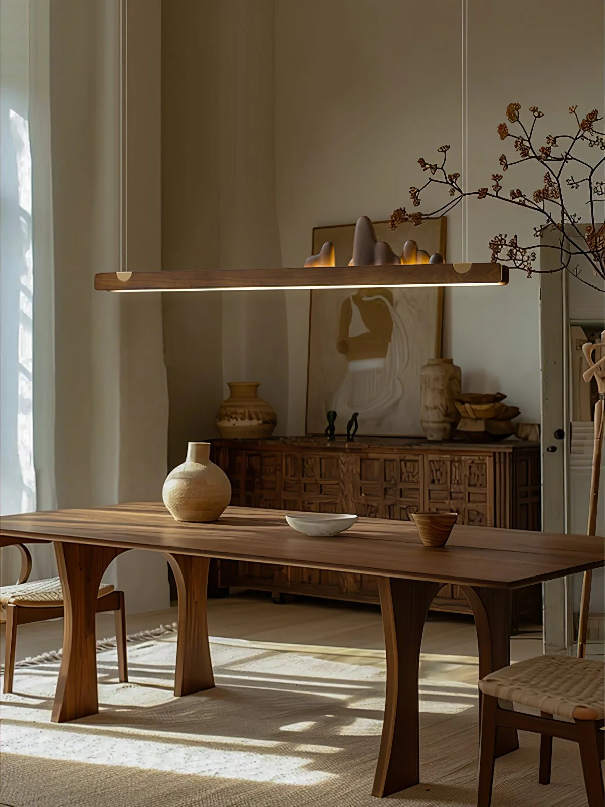 Daniel Modern Wood Pendant Light - Image 29