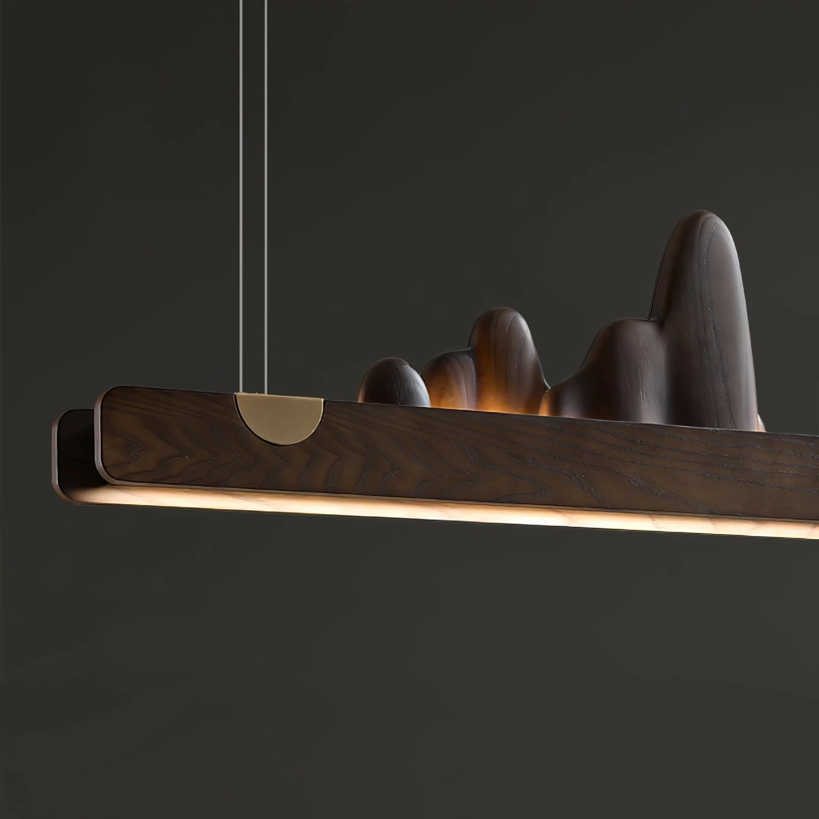 Daniel Modern Wood Pendant Light - Image 7