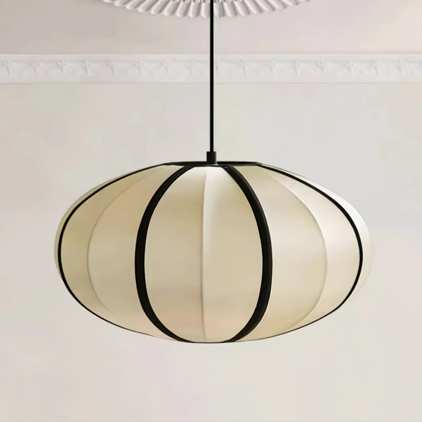 Daphne Modern Fabric Pendant Lamp - Image 11