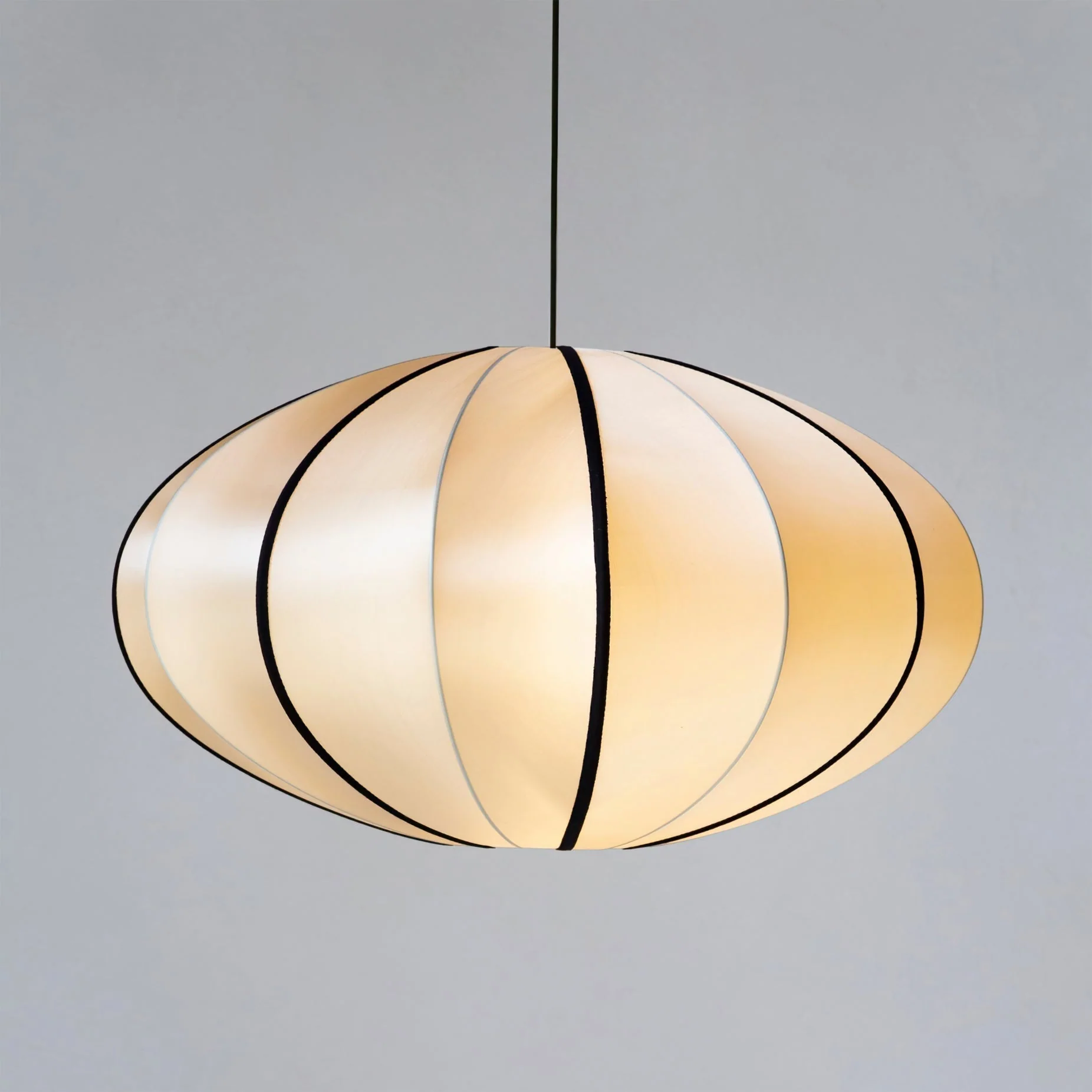 Daphne Modern Fabric Pendant Lamp - Image 19