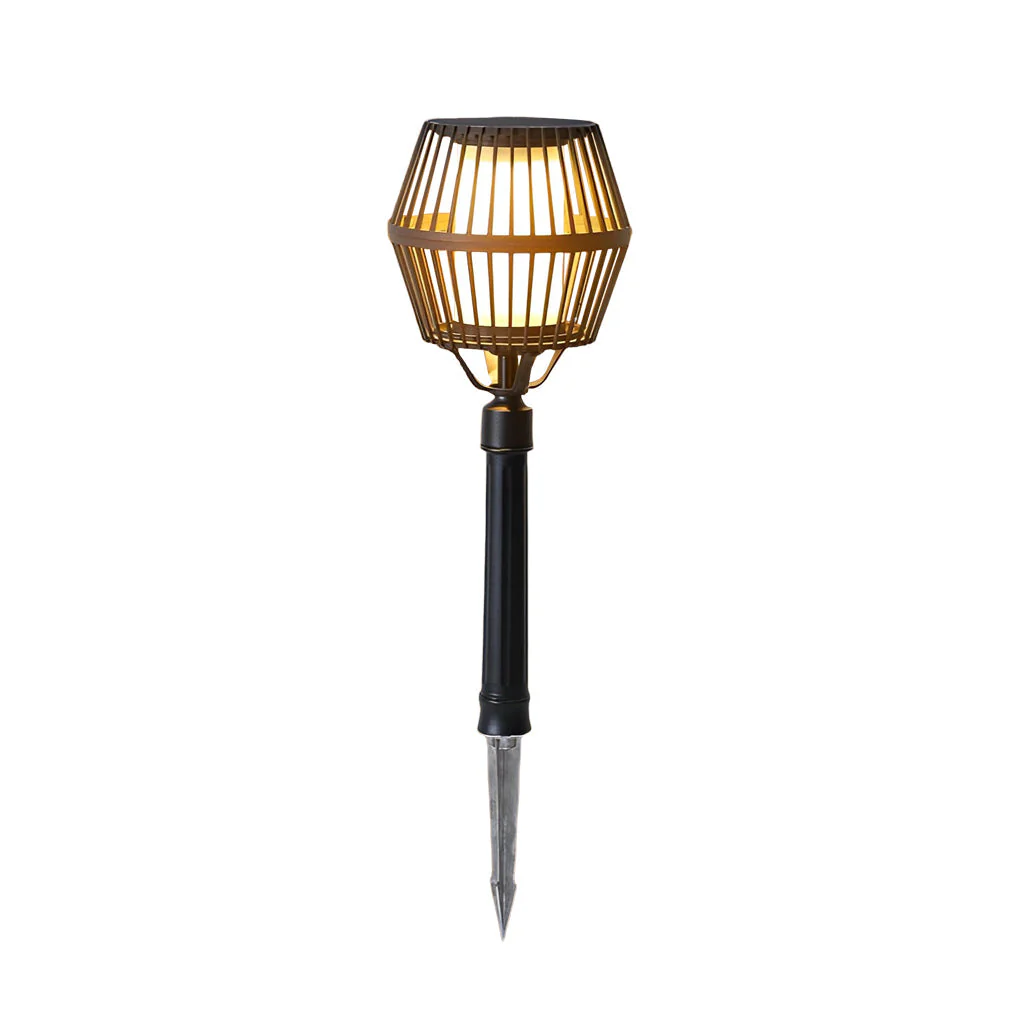 Deirdre Modern Solar Caged Outdoor Lanterns - Image 7