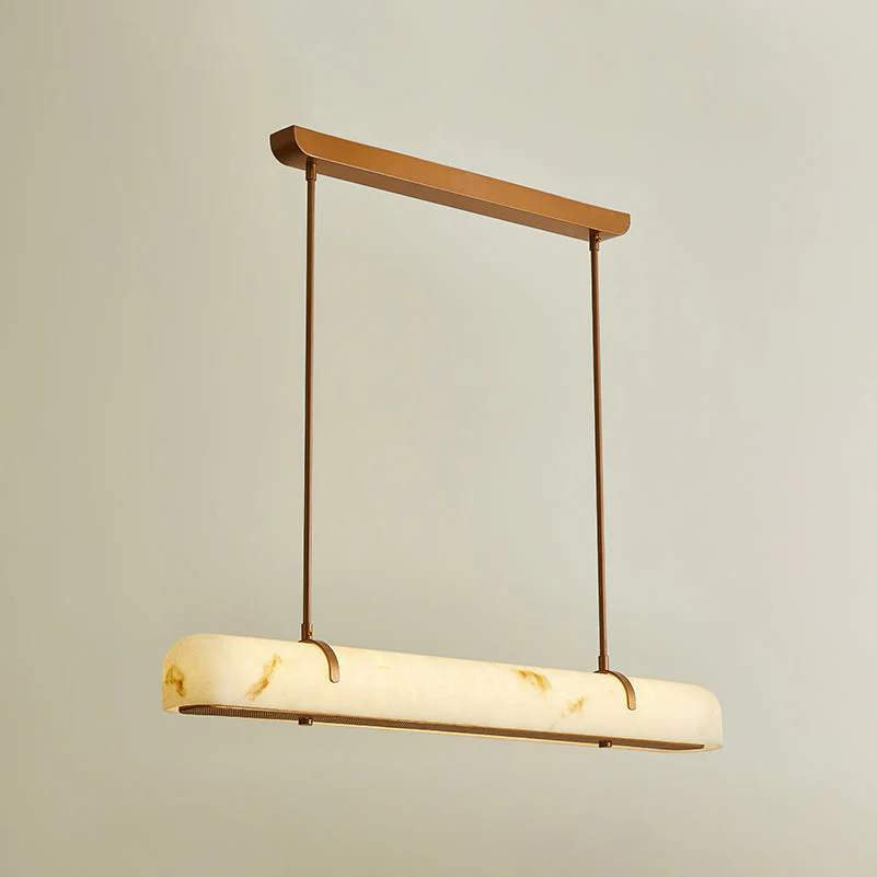 Deleazo Alabaster Linear Pendant Light - Image 17