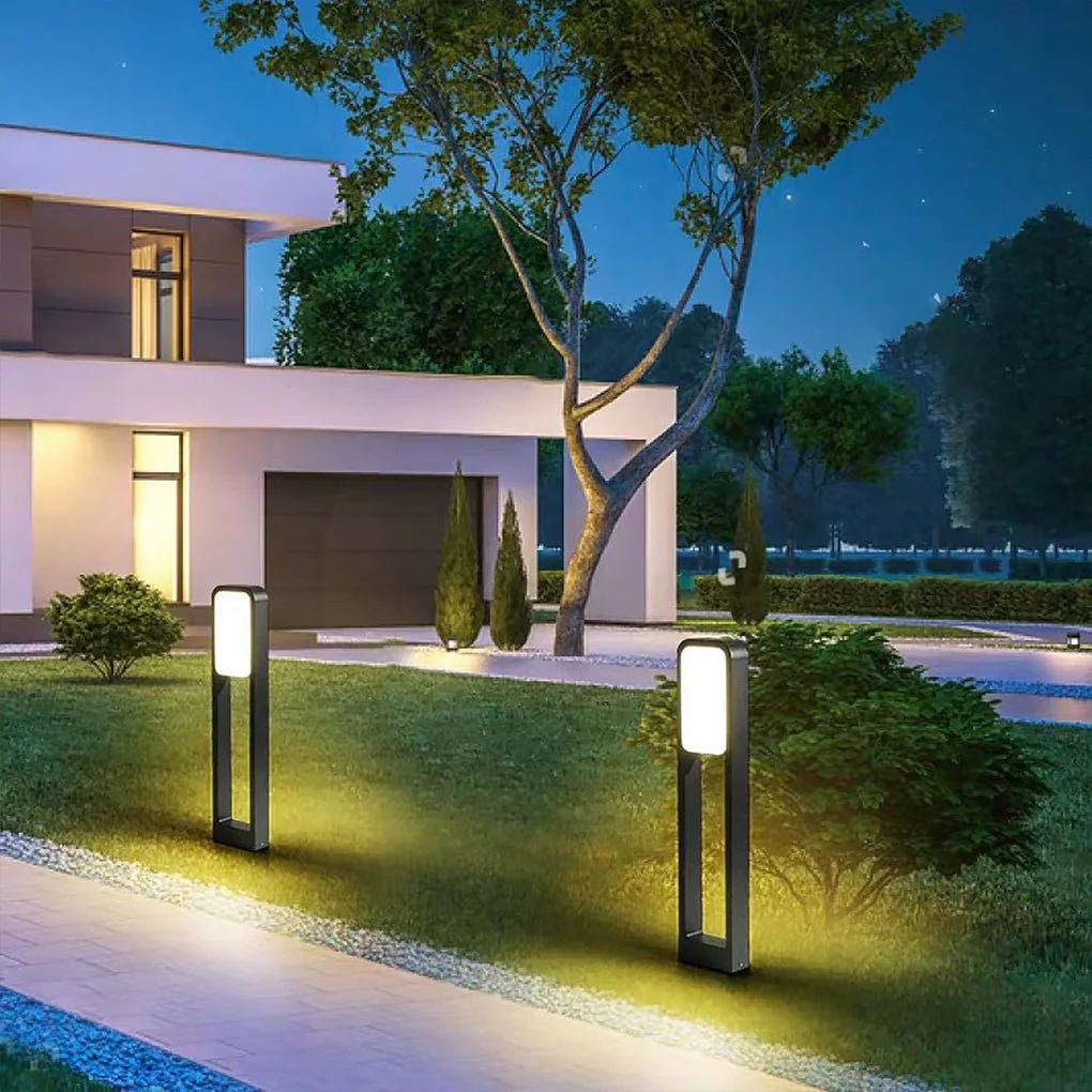 Deltfu Big Square Panel LED Outdoor Path Light - Image 4