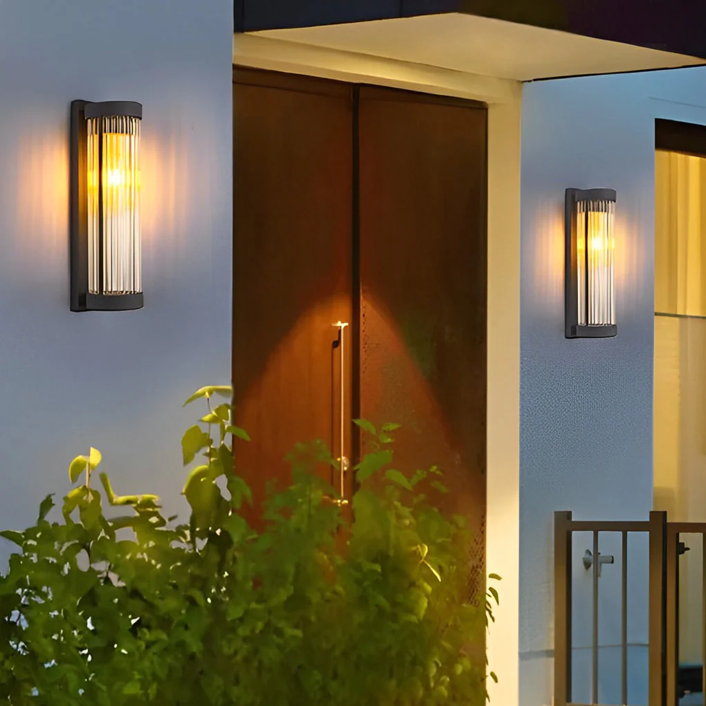 Denise Creative LED Modern Solar Glass Outdoor Wall Lights - Image 10