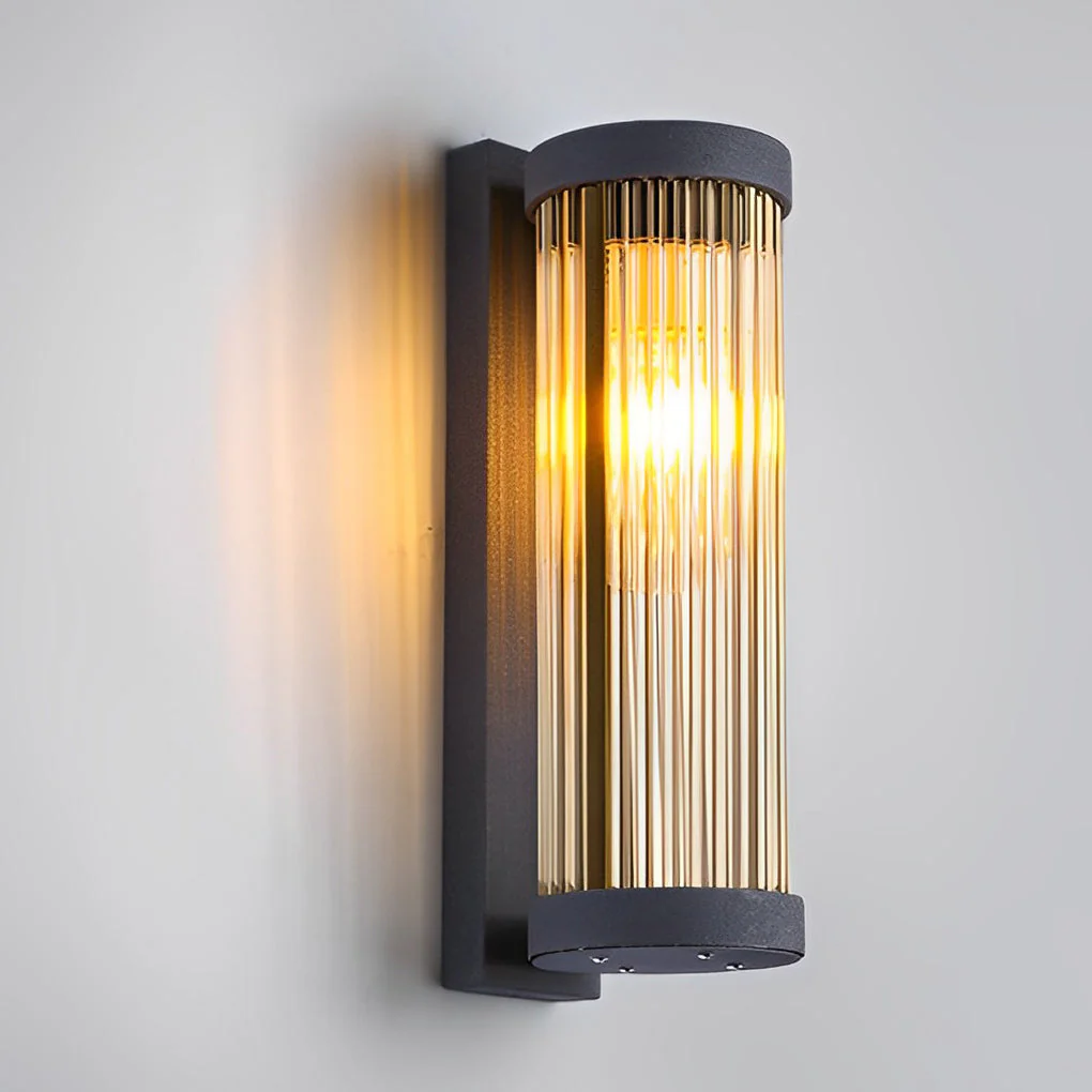 Denise Creative LED Modern Solar Glass Outdoor Wall Lights - Image 2
