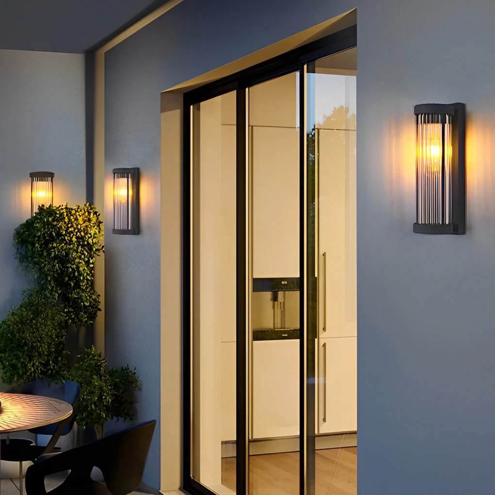 Denise Creative LED Modern Solar Glass Outdoor Wall Lights - Image 8