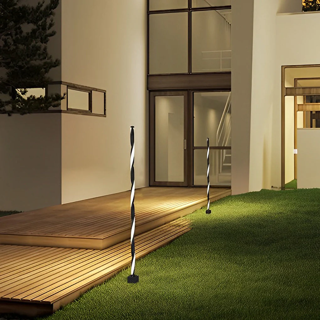 Dennis Linear LED Minimalist Outdoor Path Light - Image 7