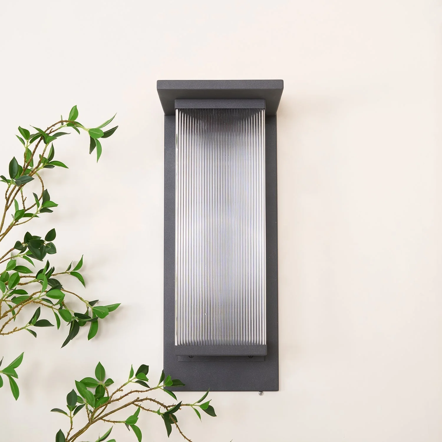 Dependable Unique Box Solar Outdoor Wall Lamp - Image 20