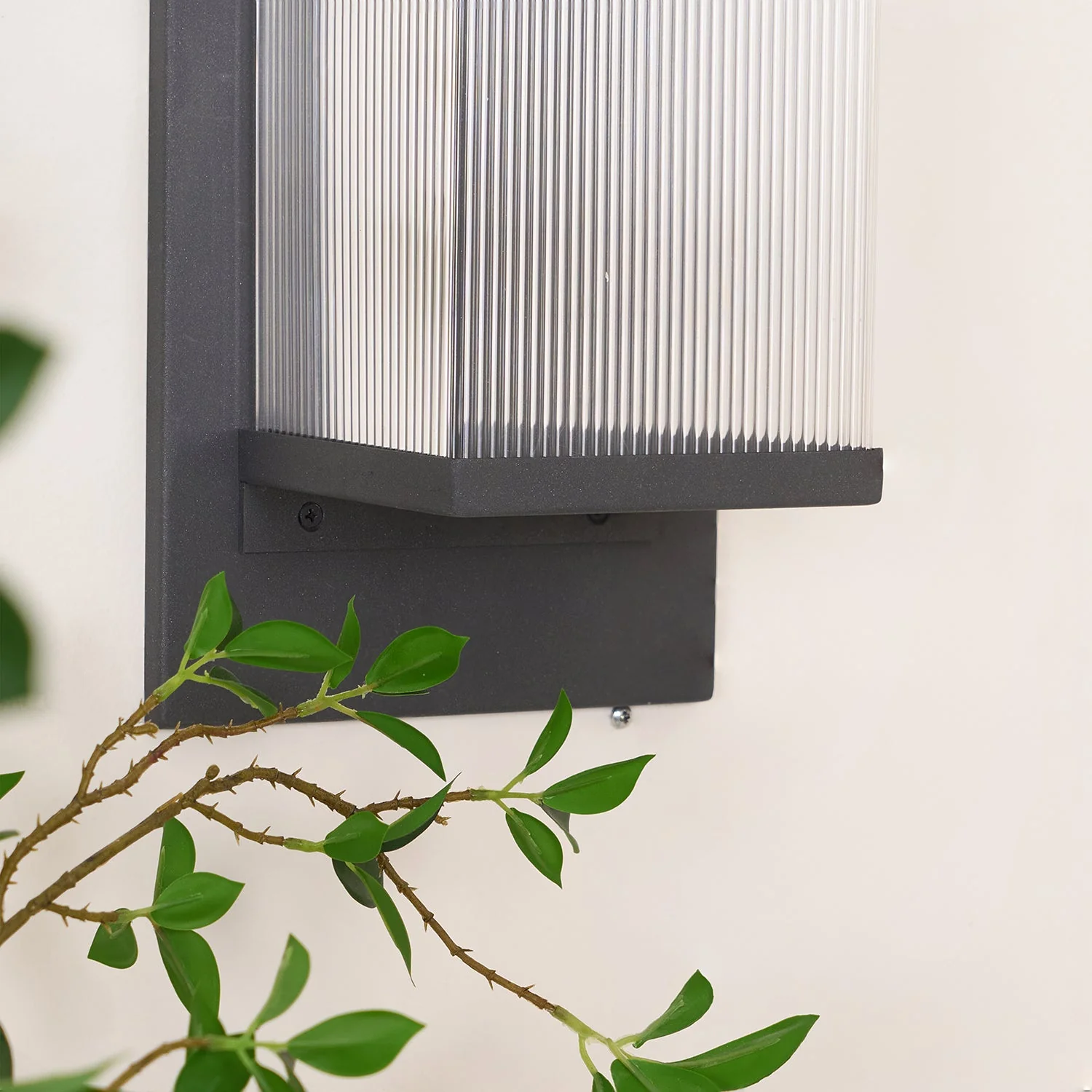 Dependable Unique Box Solar Outdoor Wall Lamp - Image 22
