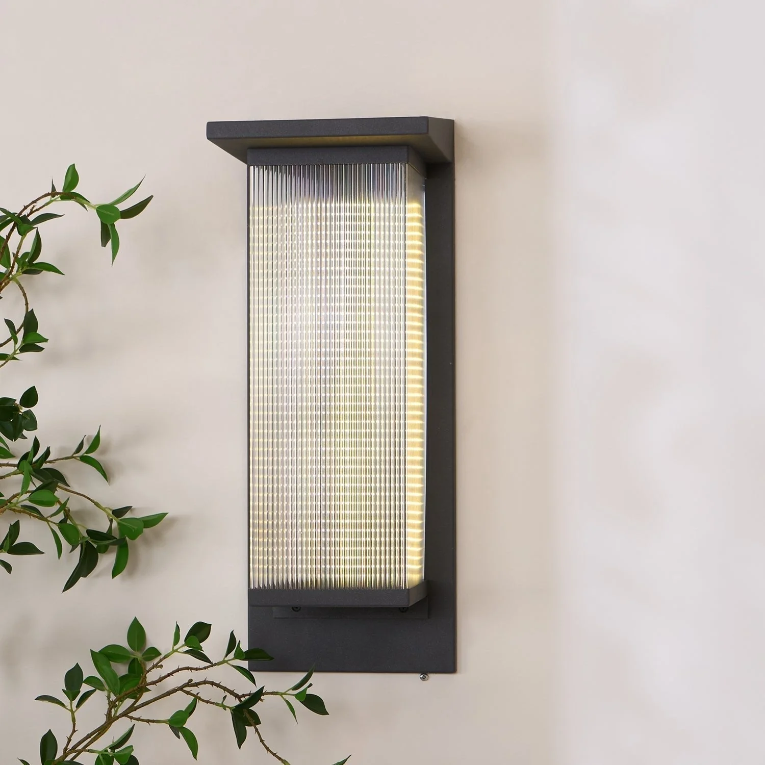 Dependable Unique Box Solar Outdoor Wall Lamp - Image 24