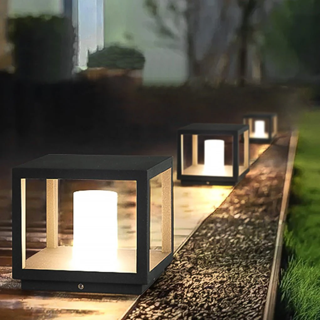Des Decorative LED Solar Landscape Outdoor Post Lights - Image 6